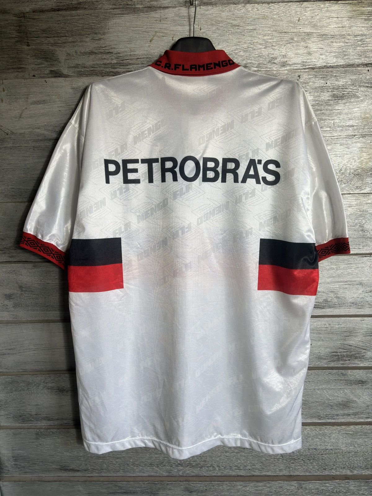 Umbro Vintage 93/94 Flamengo Away Jersey Size US XL / EU 56 / 4 - 2 Thumbnail