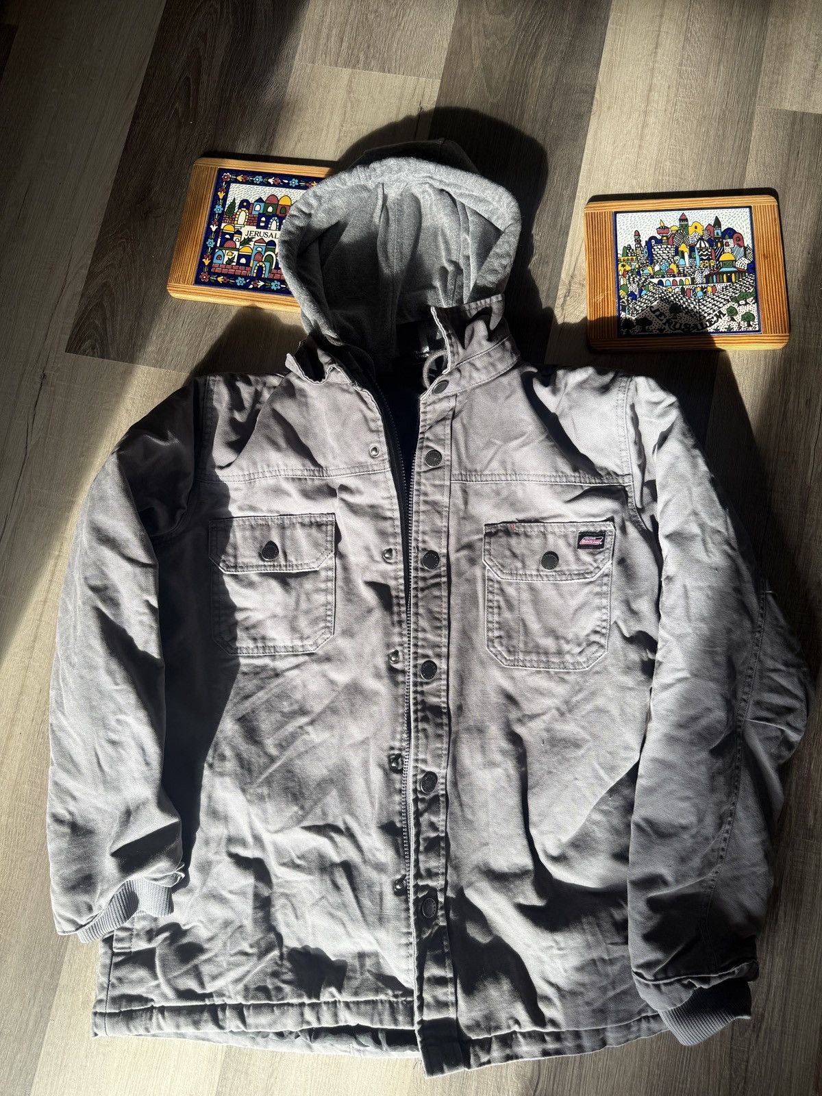 Dickies × Vintage Vintage Dickies Work Jacket Mens Insulated Workwear Trucker Size US M / EU 48-50 / 2 - 1 Thumbnail
