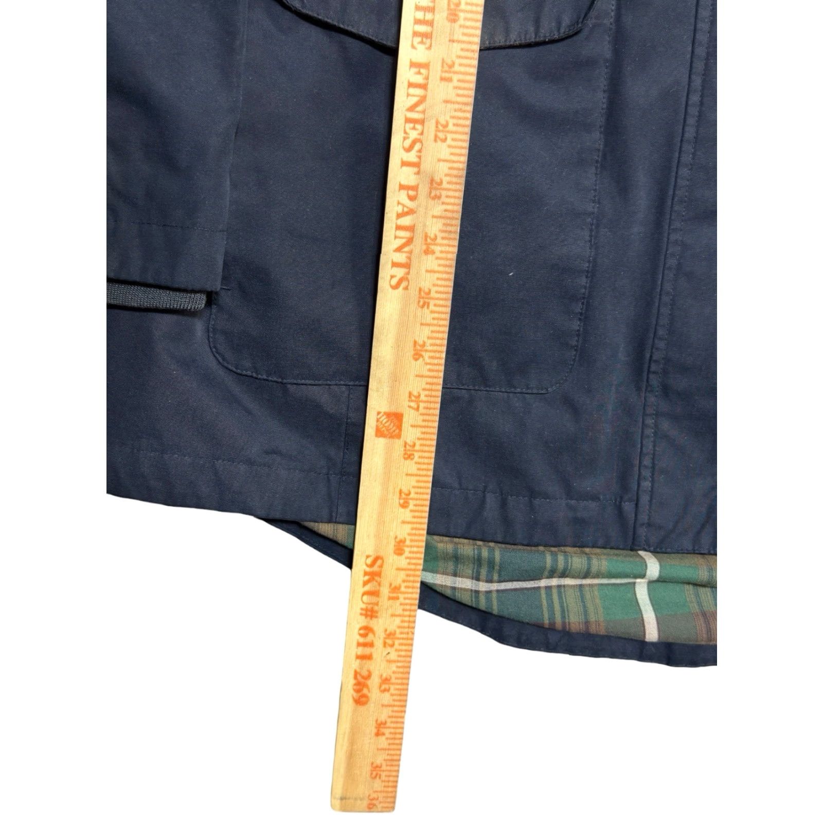 Pendleton Pendleton Sz XL Rain Trench Coat Black Jacket Full Zip Snap Hideaway Hood Size XL / US 12-14 / IT 48-50 - 6 Thumbnail