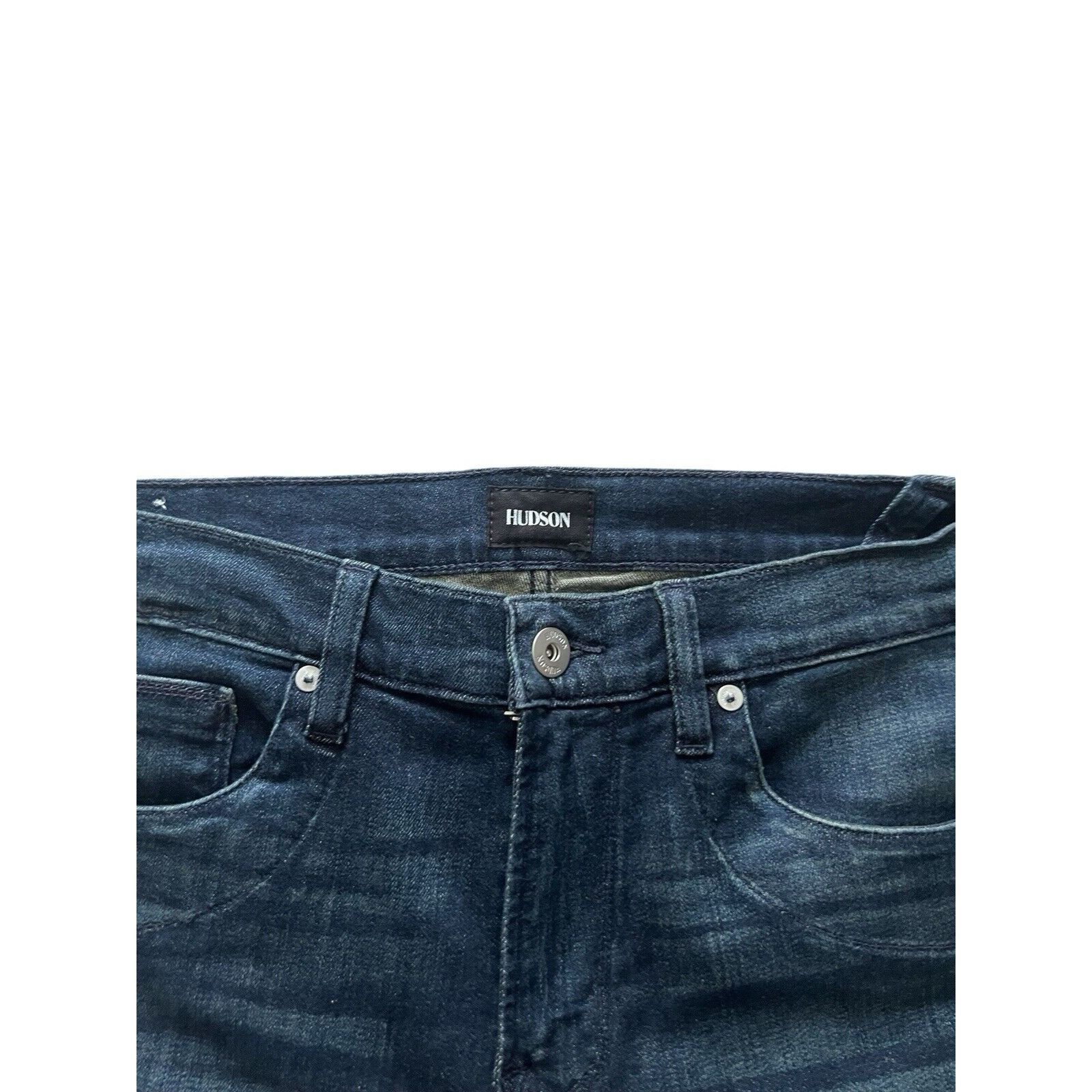 Hudson Hudson Jeans Skinny Men's Denim Dark Blue $245 Size 33/32 Size US 33 - 4 Thumbnail