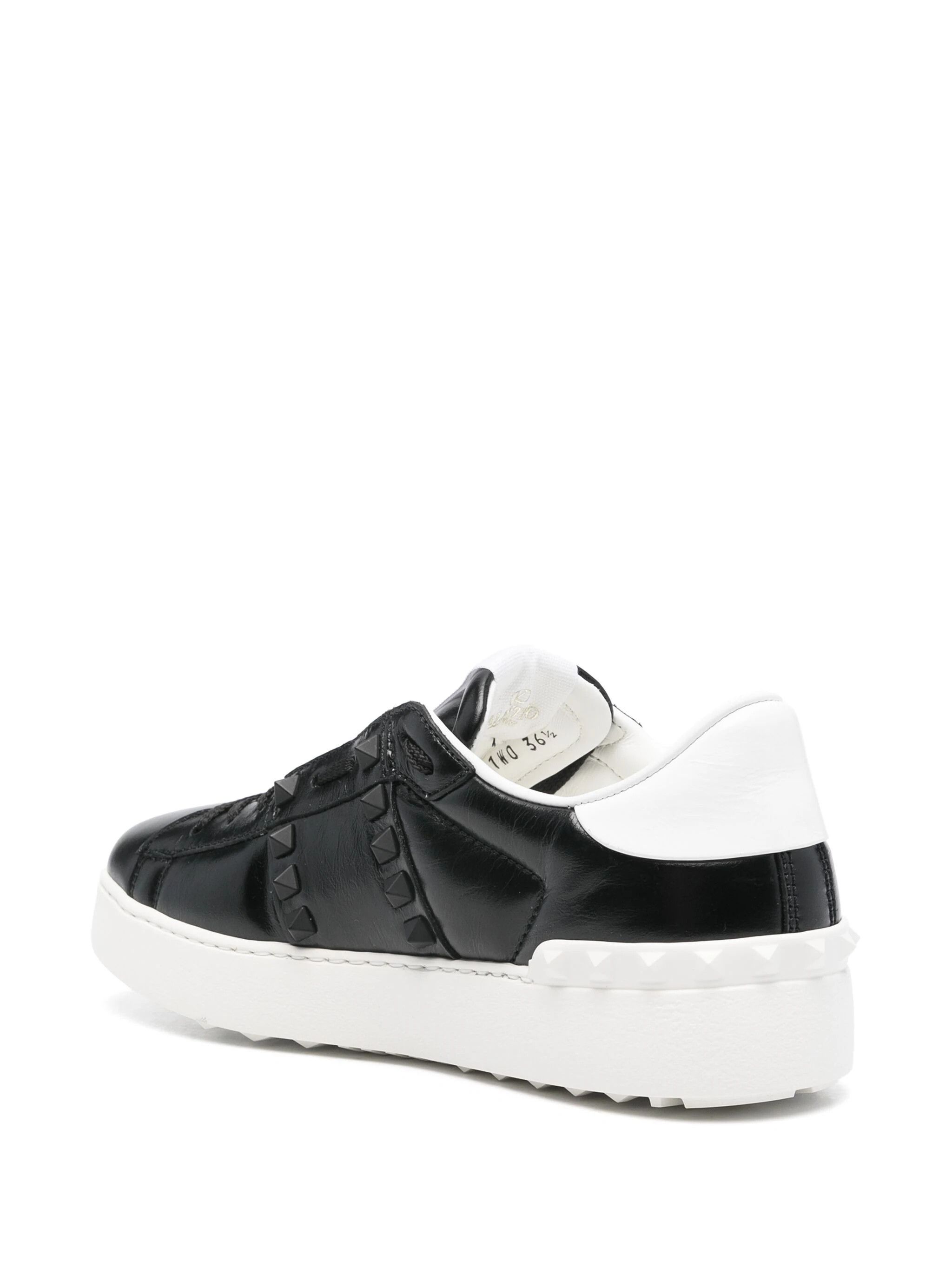 Valentino o1s22i1n0924 Untitled Rockstud Sneakers in Black Size US 6 / IT 36 - 3 Thumbnail