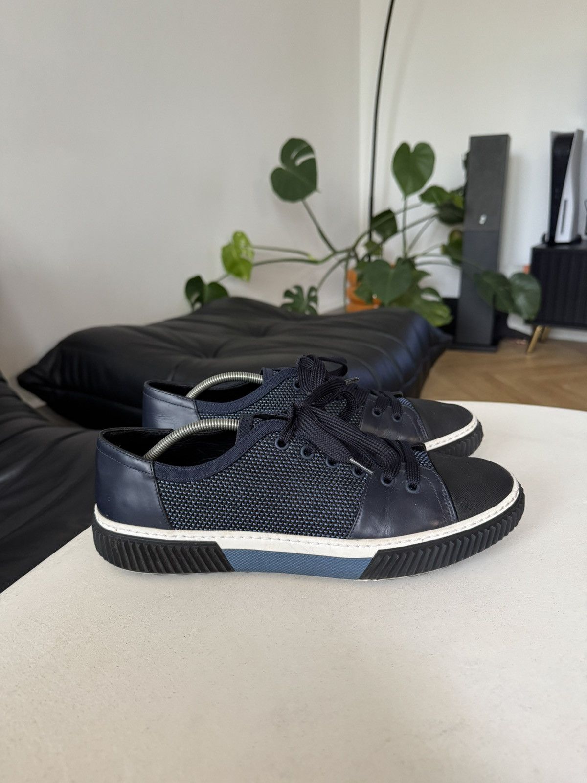 Prada Prada Low Designer Sneakers Luxury High End Vintage Y2k Size US 7.5 / EU 40-41 - 3 Thumbnail