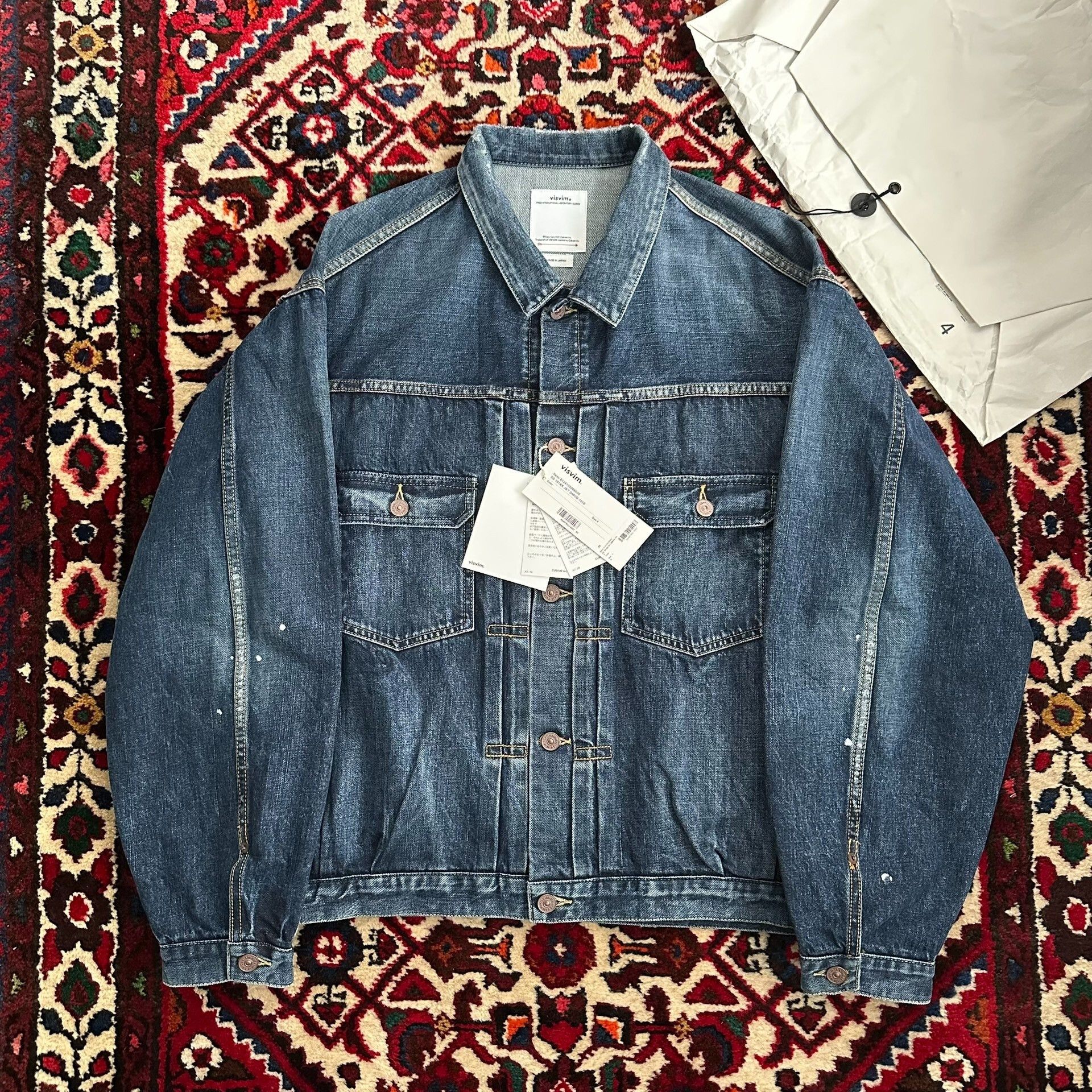 Visvim visvim 24SS 101xx D1010 Denim Jacket Size US L / EU 52-54 / 3 - 1 Thumbnail