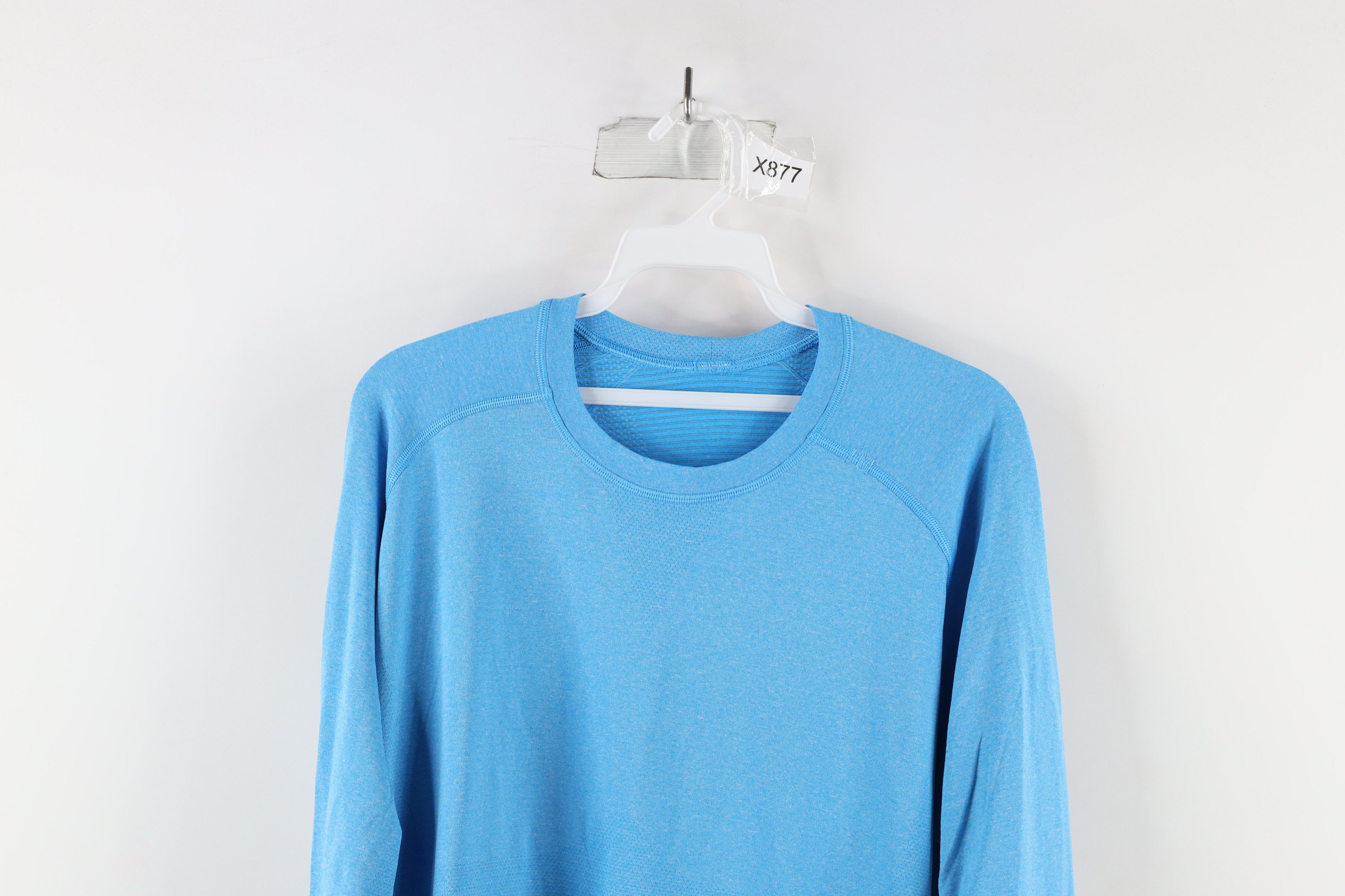 Lululemon Lululemon Gym Metal Vent Tech Long Sleeve T-Shirt Blue Size US L / EU 52-54 / 3 - 2 Thumbnail