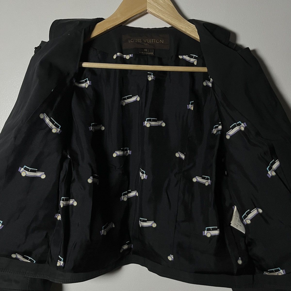 Louis Vuitton Louis Vuitton Black Jacket Size S / US 4 / IT 40 - 2 Thumbnail