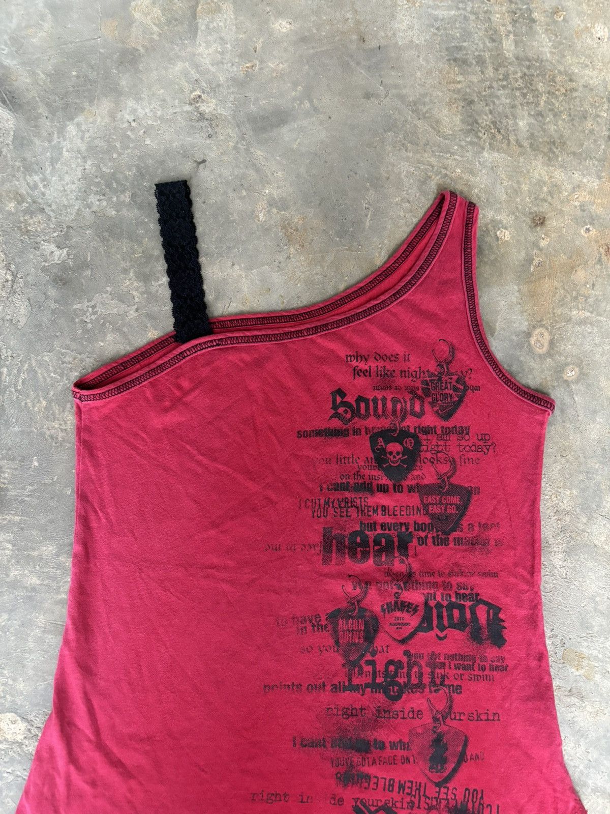 Hysteric Glamour Y2k Algoquins Sexy Punk Style Tank tops Size M / US 6-8 / IT 42-44 - 2 Thumbnail
