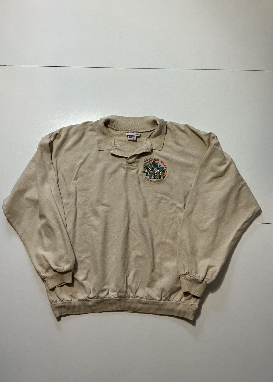 Disney Disney Animal Kingdom Cast Expedition Mickey Sweatshirt Size US L / EU 52-54 / 3 - 2 Thumbnail