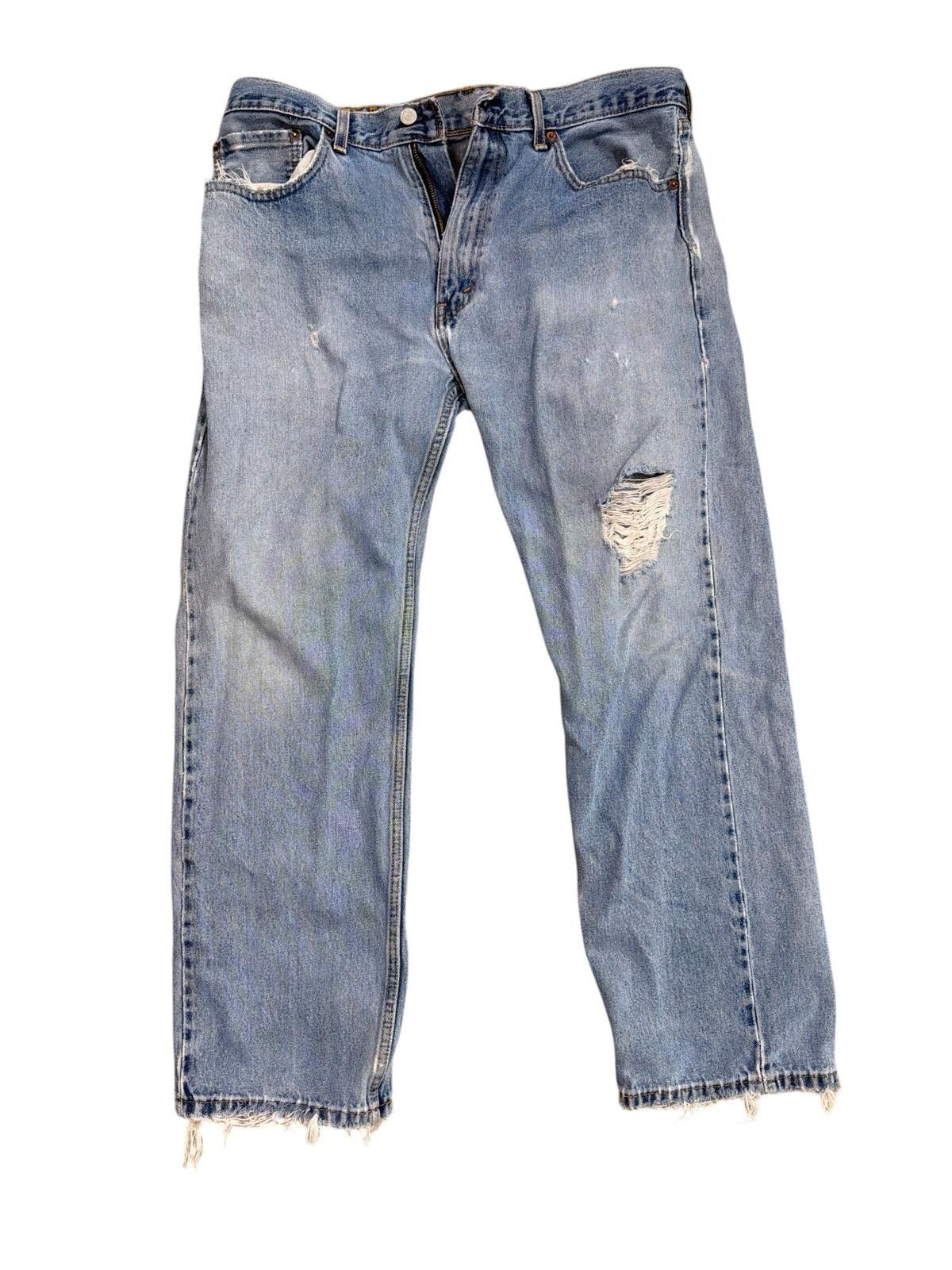 Other Levi's 541 Athletic Taper Distressed Jeans Size US 38 / EU 54 - 1 Thumbnail