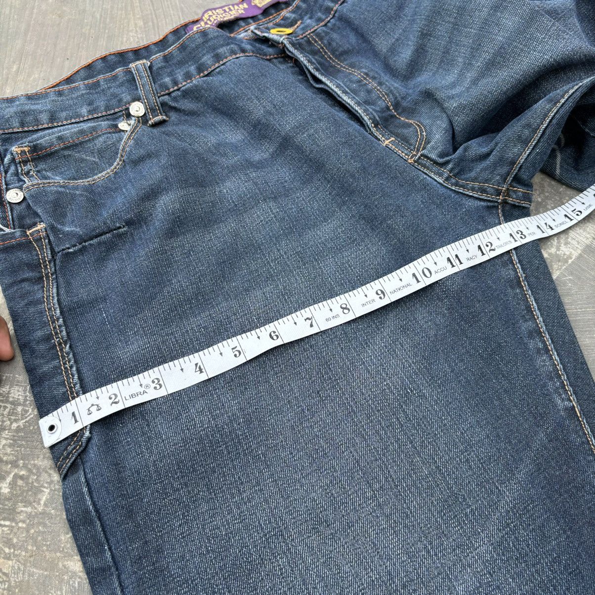 Ed Hardy Super Rare💥Christian Audigier Spell Out 💀 Jeans Size US 38 / EU 54 - 17 Thumbnail