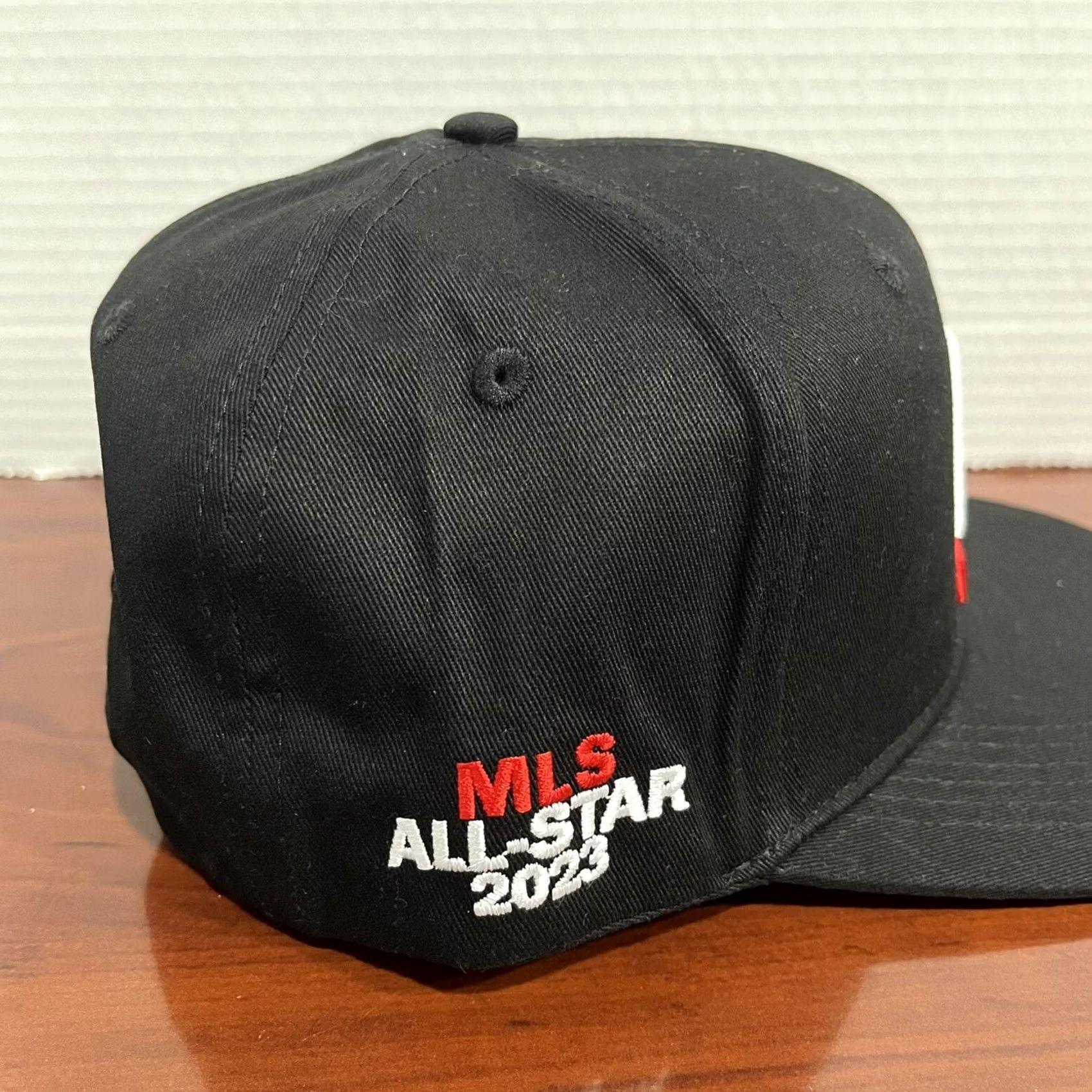 Vintage MLS Hat Cap All Star Game 2023 Soccer Snap Back Event Exclusive Black Green Brim Mens Size ONE SIZE - 4 Thumbnail