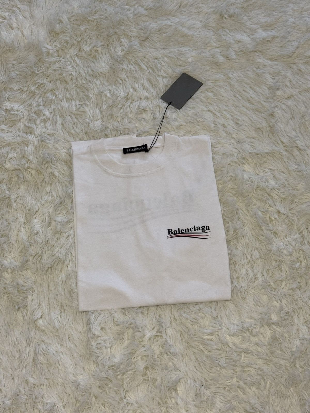 Balenciaga Balenciaga white t shirt Size US S / EU 44-46 / 1 - 1 Thumbnail