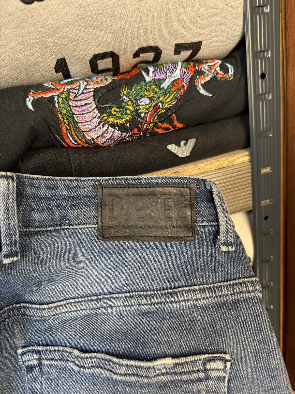 Diesel Vintage Diesel Jeans Pants Size 25" / US 0 / IT 36 - 10 Thumbnail