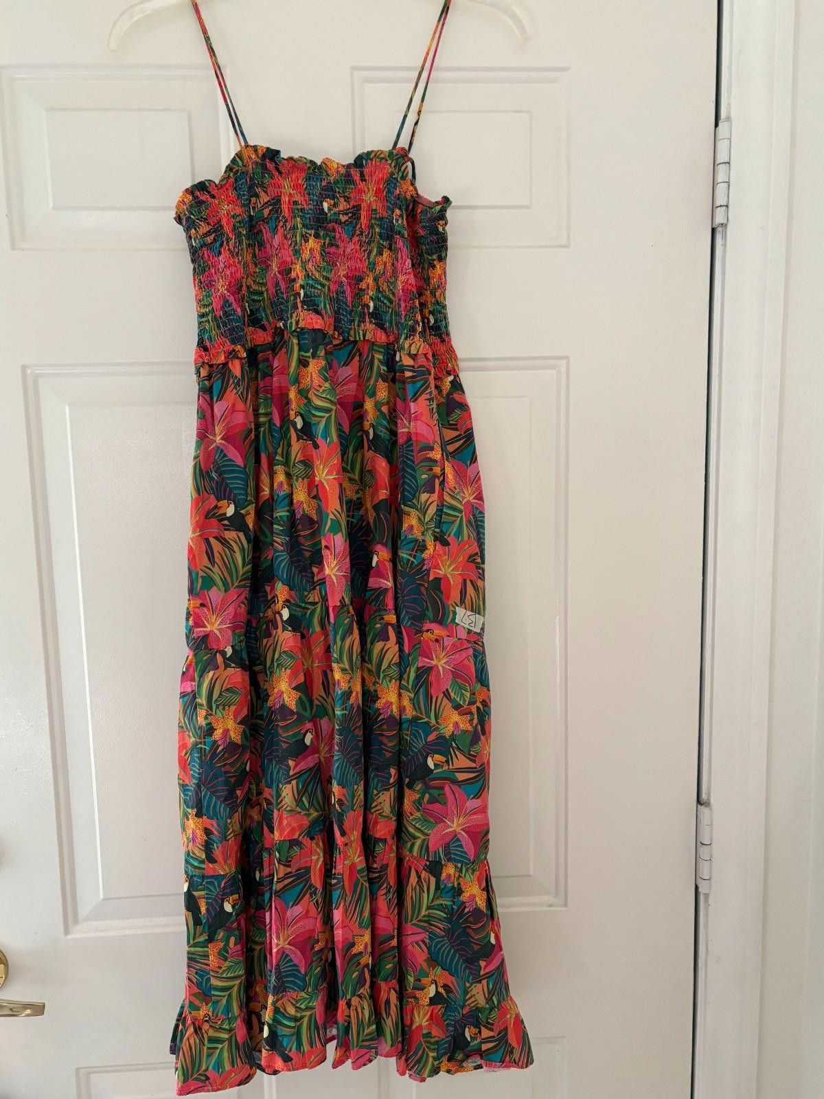 Farm Rio Womens Farm Rio sun dress size M #250 Size M / US 6-8 / IT 42-44 - 2 Thumbnail