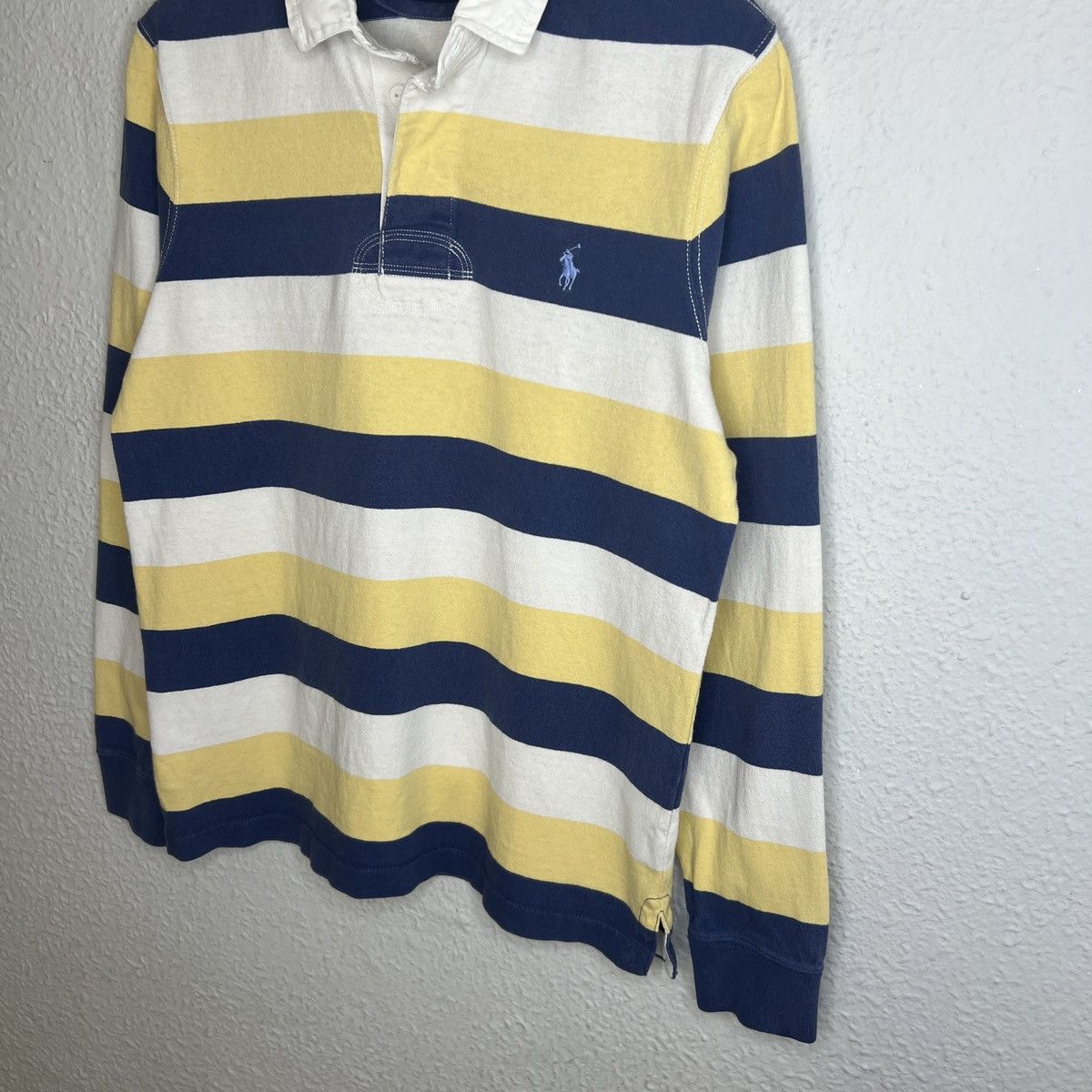 Polo Ralph Lauren Ralph Lauren Chief Keef Polo Rugby Striped Sweatshirt Size US M / EU 48-50 / 2 - 3 Thumbnail