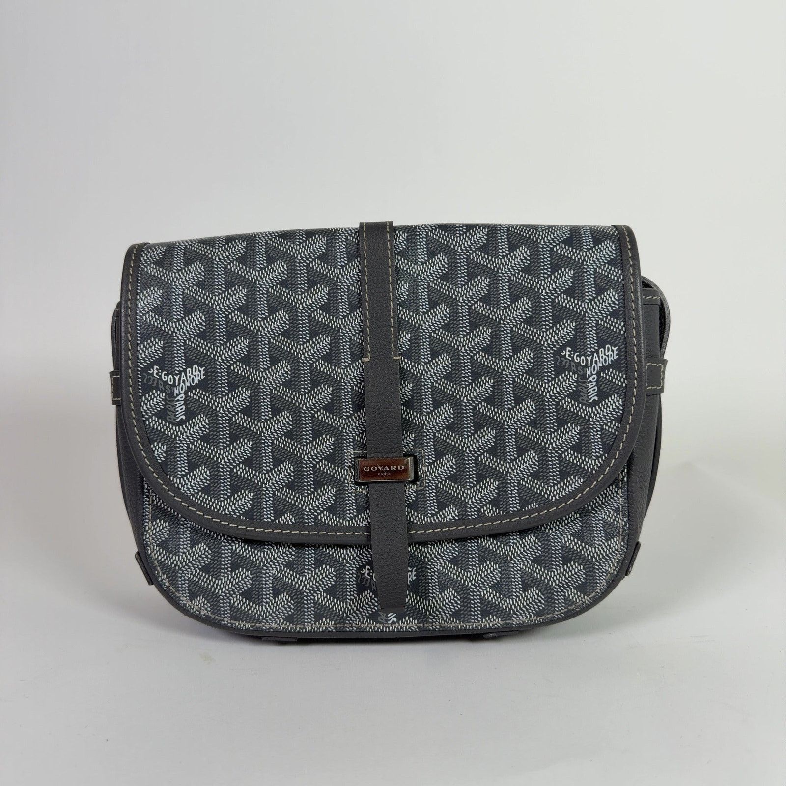 Goyard Goyard Grey Belvedere II PM Messenger Bag Size ONE SIZE - 1 Thumbnail