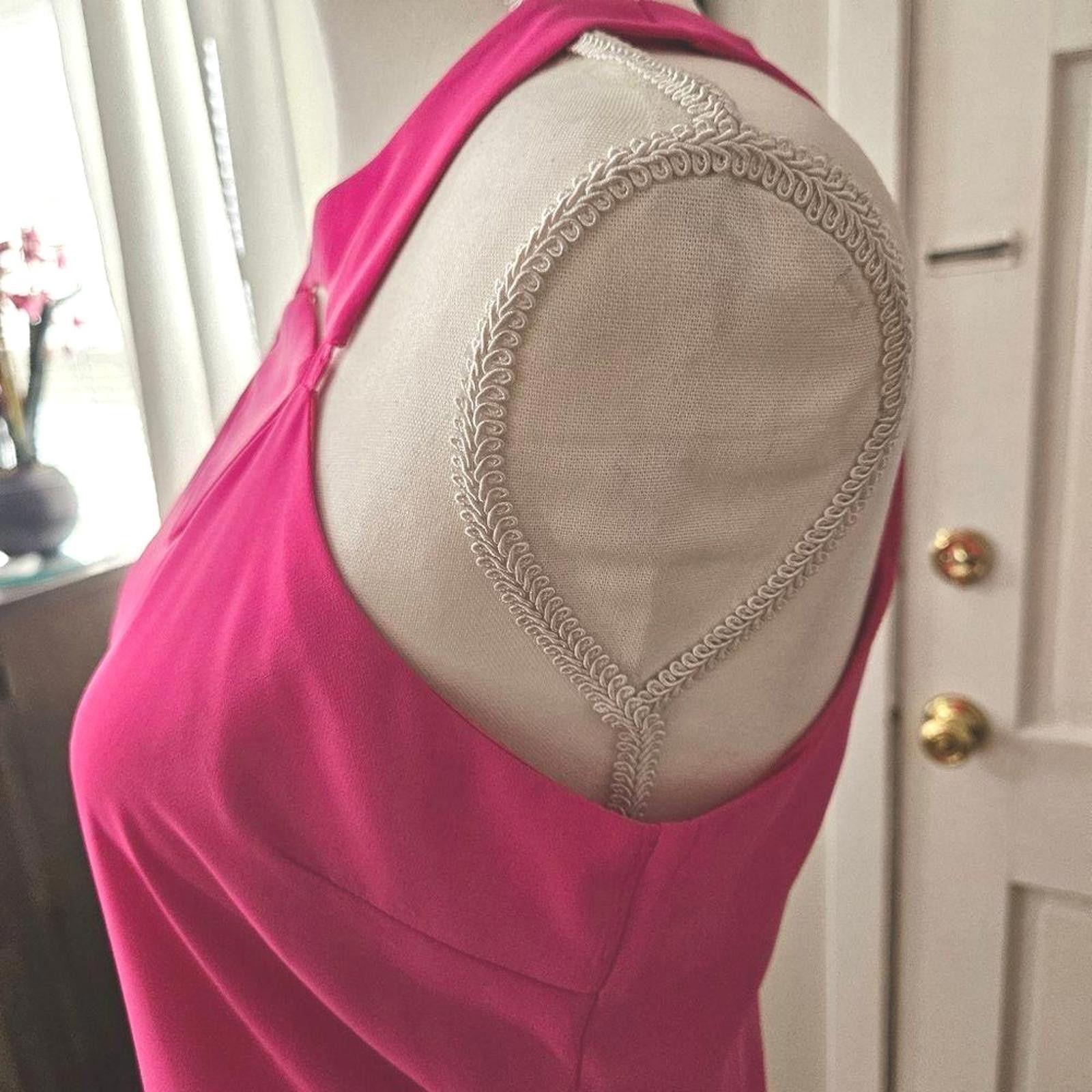 Designer Gianni Bini Bubblegum Dress with Stylish Cutout Detail #H116 Size S / US 4 / IT 40 - 3 Thumbnail