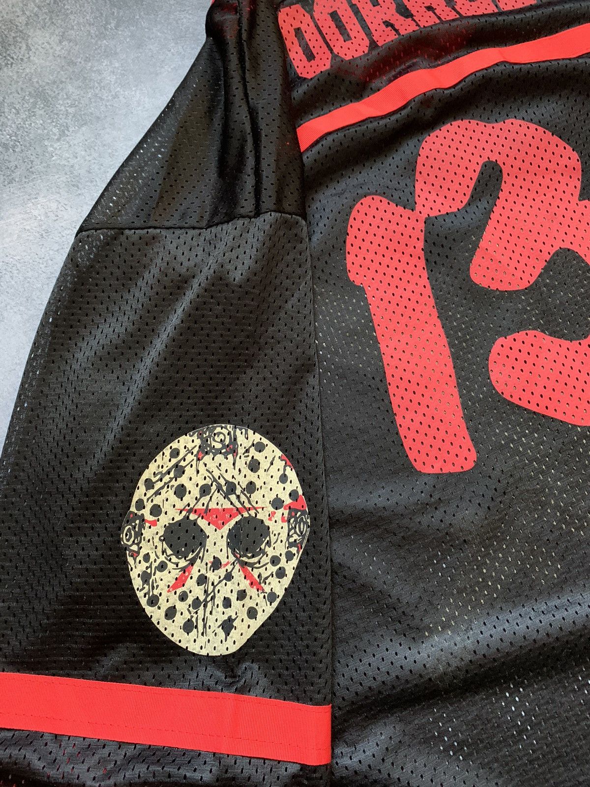 Vintage Jason Vorhees Jersey Friday The 13th Movie Size US XL / EU 56 / 4 - 9 Thumbnail