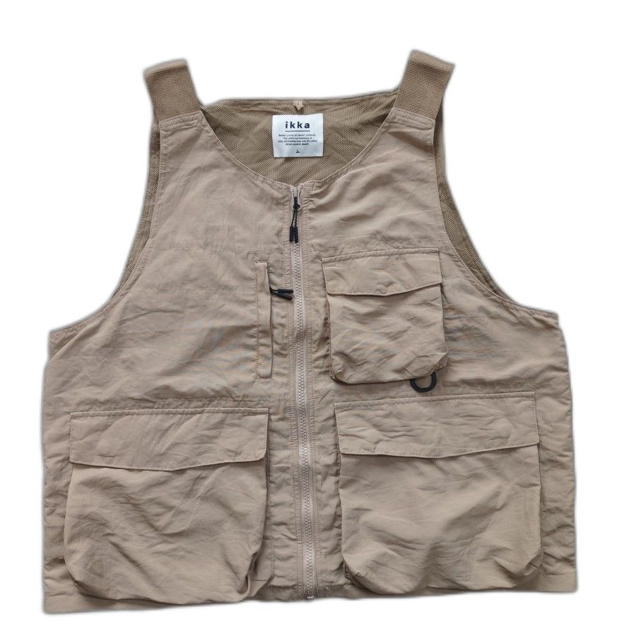 Japanese Brand ikka japan tactical multipockets nylon vest Size US L / EU 52-54 / 3 - 1 Thumbnail
