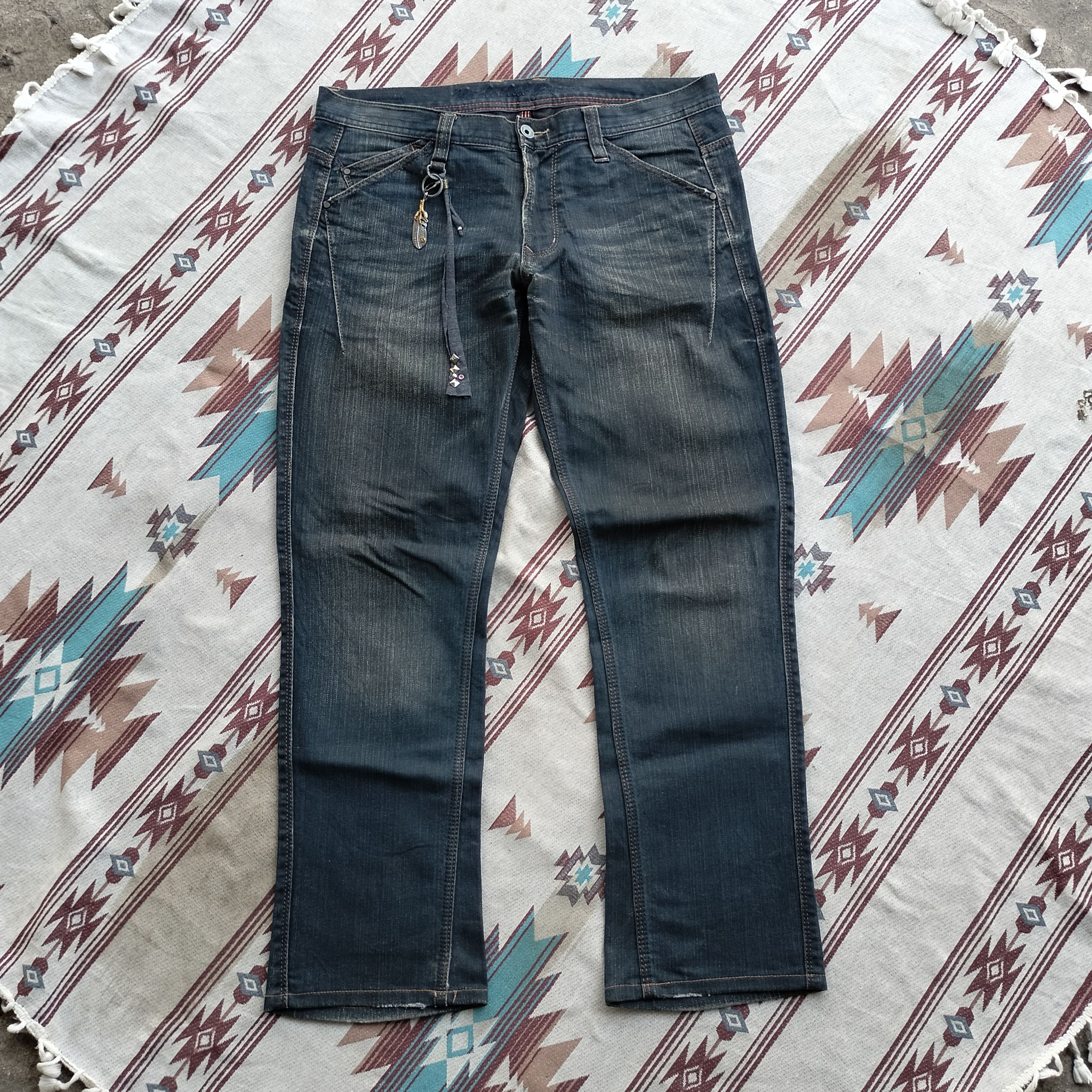 Nicole Club Ncfm japan goros whikers denim Size US 36 / EU 52 - 1 Thumbnail