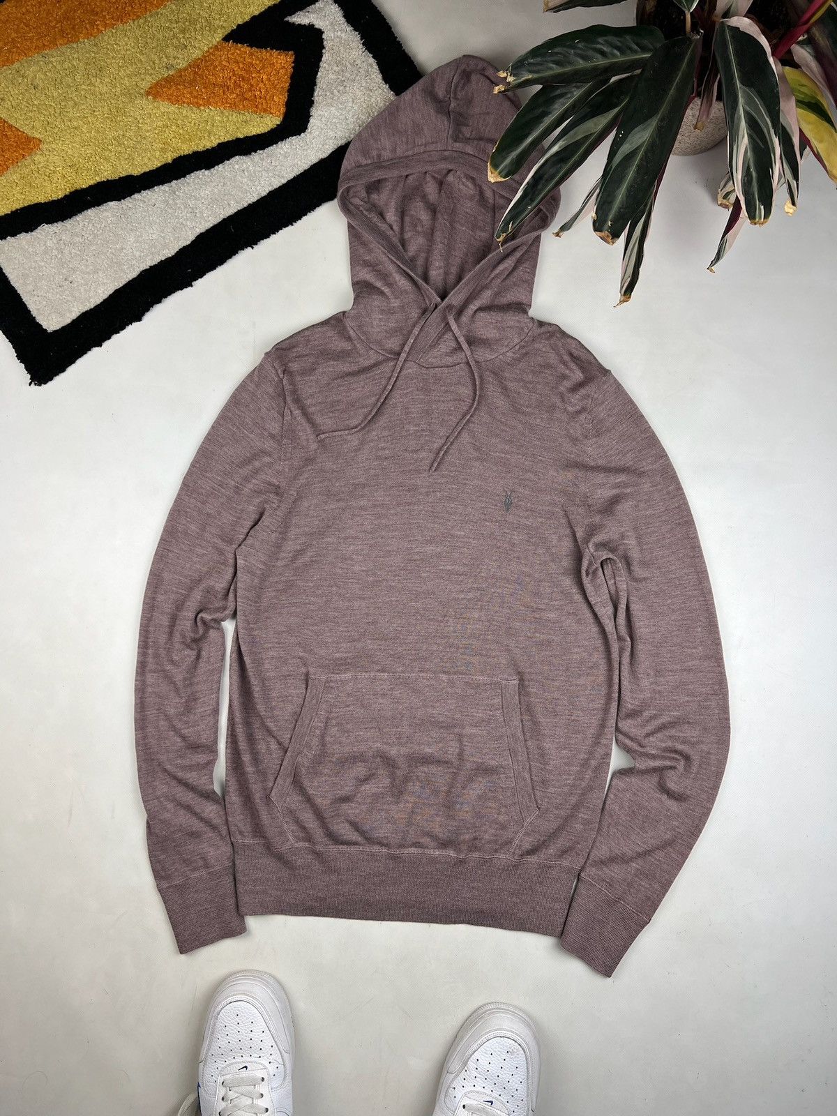 Allsaints All saints Merino wool Hoodie Size US L / EU 52-54 / 3 - 4 Thumbnail