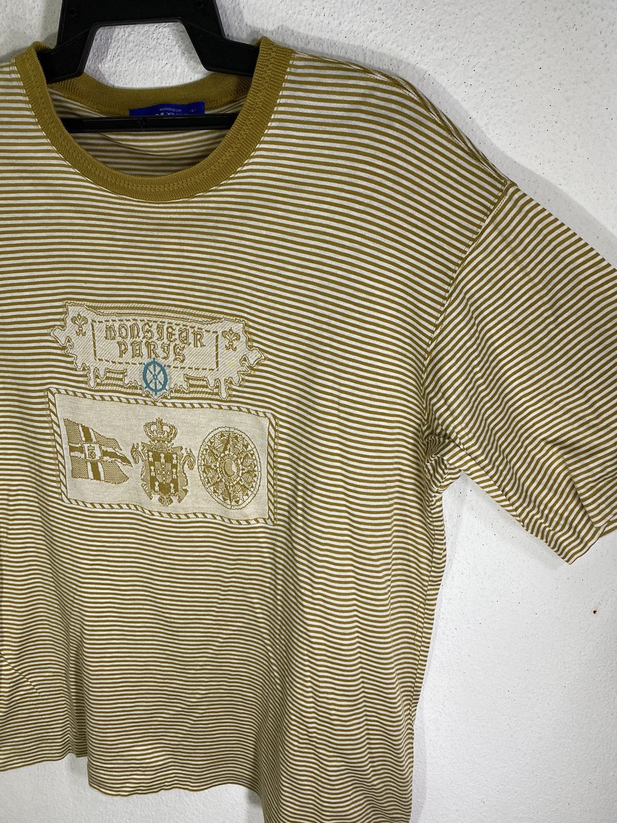 Designer × Vintage VINTAGE STRIPES MONSIEUR PARIS Size US L / EU 52-54 / 3 - 5 Thumbnail