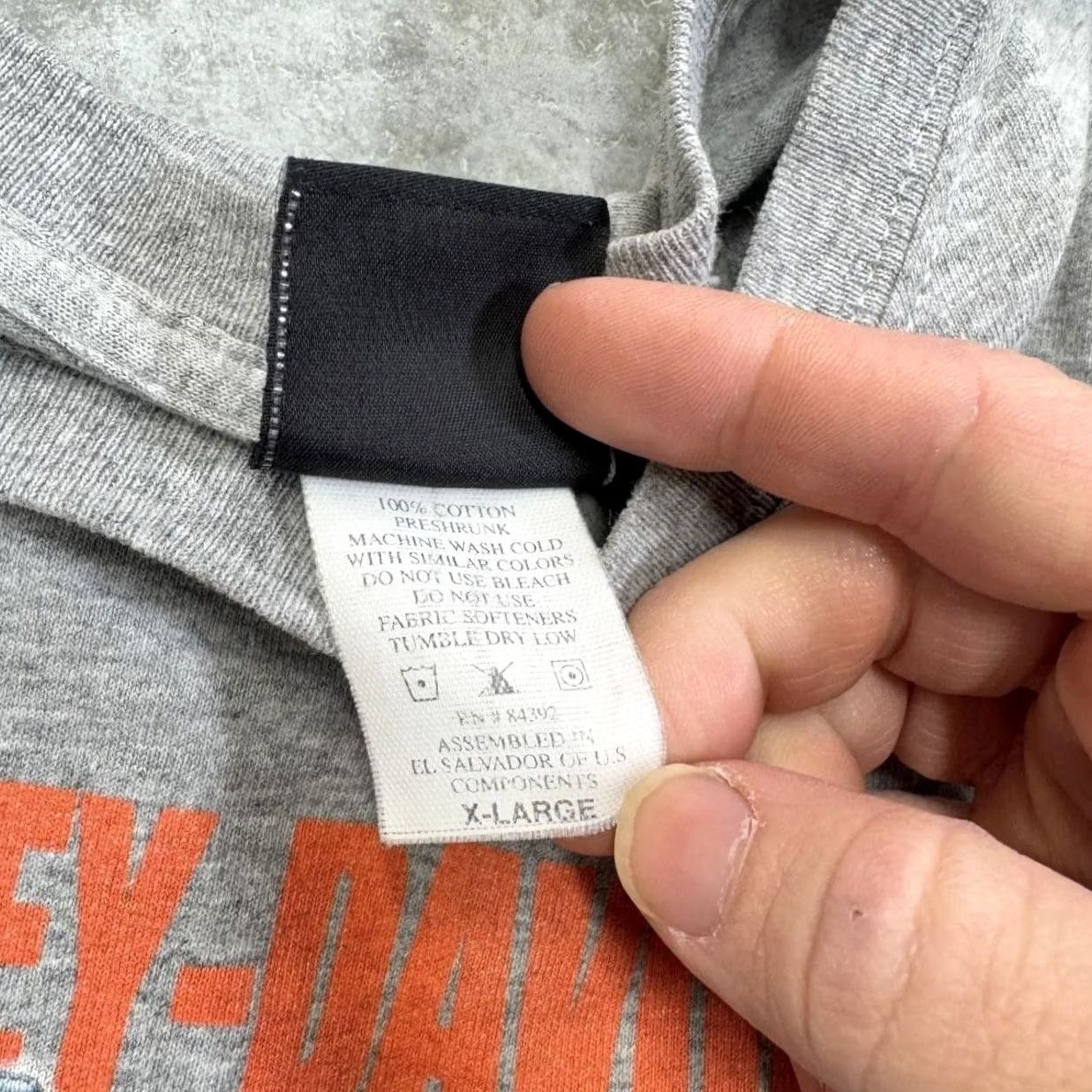 Harley Davidson Vintage Harley-Davidson Shirt Mens XL 100th Anniversary The Party 2003 Gray Size US XL / EU 56 / 4 - 4 Thumbnail
