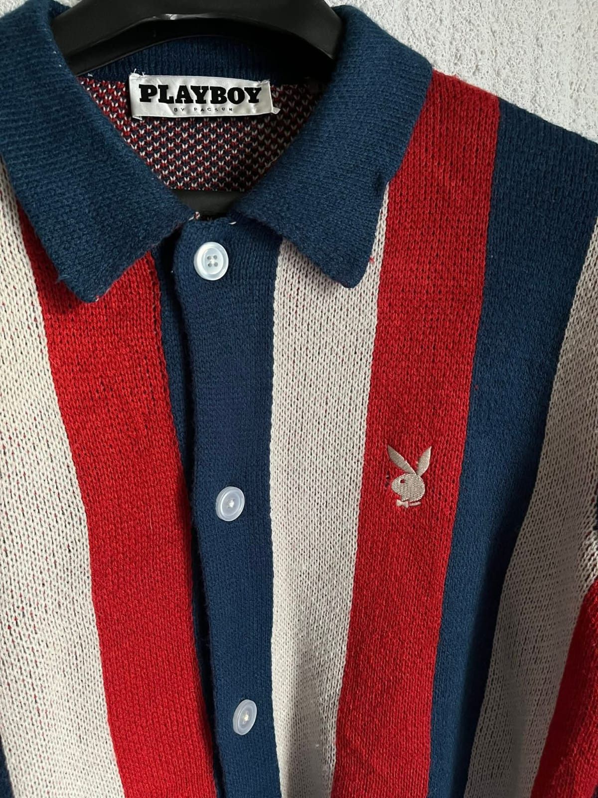 Pacsun × Playboy Archive Pacsun X Playboy stripped cardigan Size US M / EU 48-50 / 2 - 2 Thumbnail