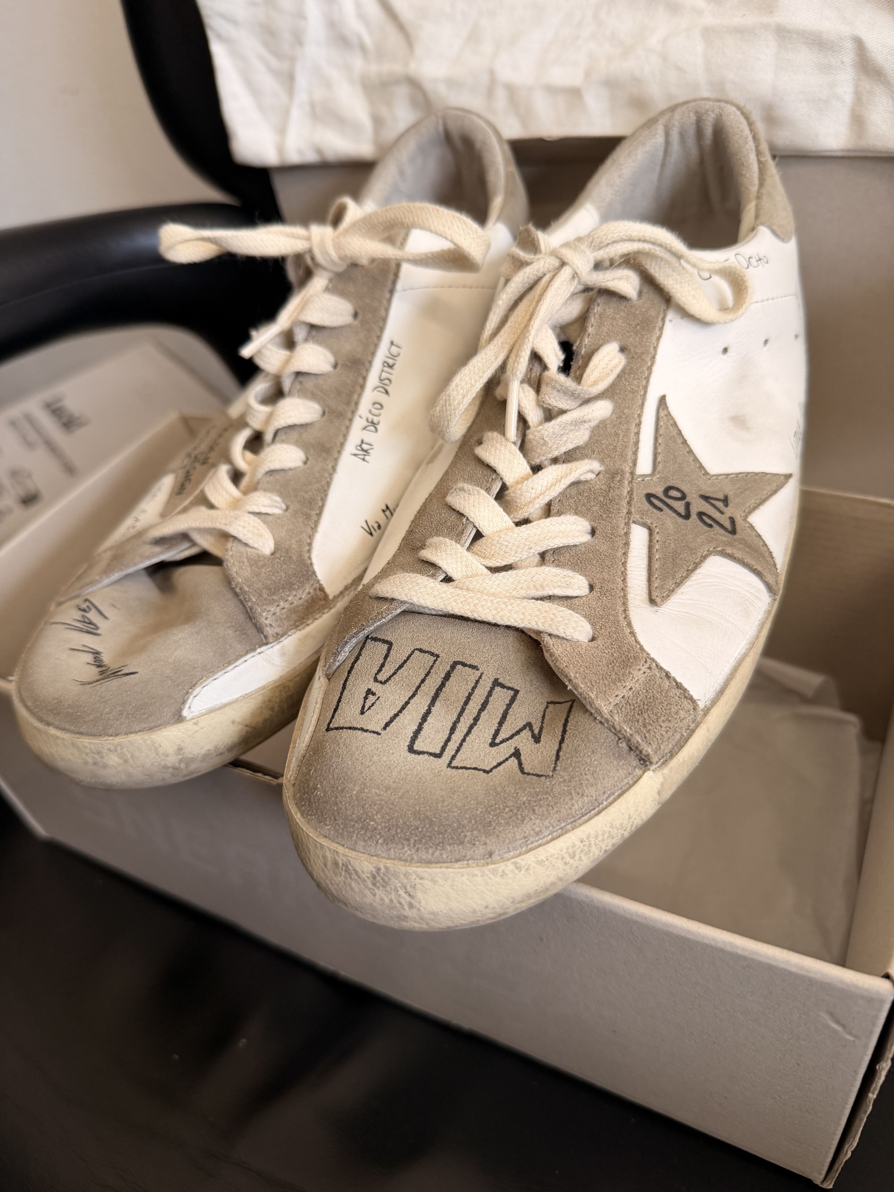 Golden Goose GOLDEN GOOSE SUPER STAR MIAMI JOURNEY Limited Edition Size US 10 / EU 43 - 7 Thumbnail