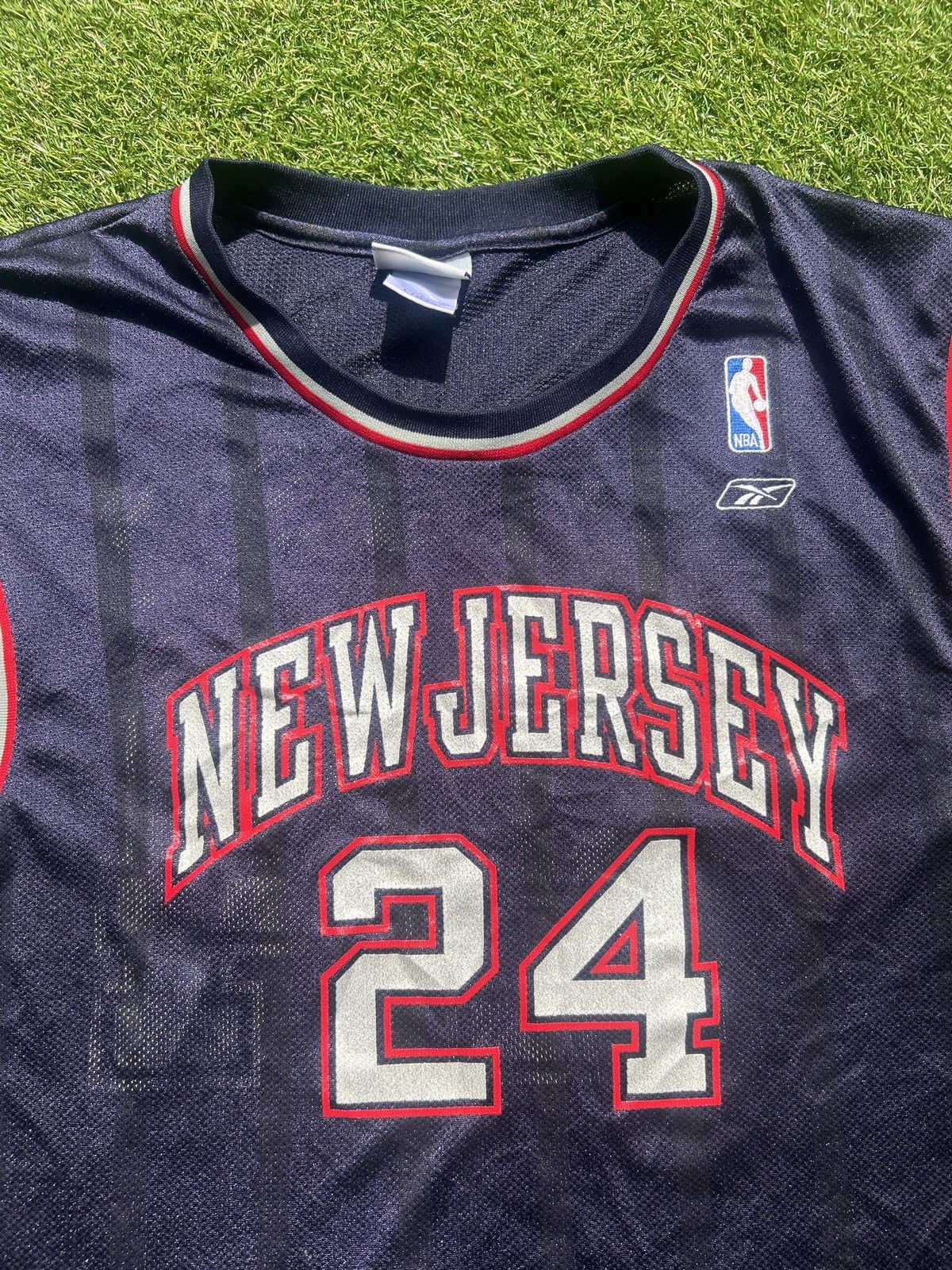 NBA Vintage Richard Jefferson New Jersey Nets Reebok NBA Jersey Size US L / EU 52-54 / 3 - 2 Thumbnail