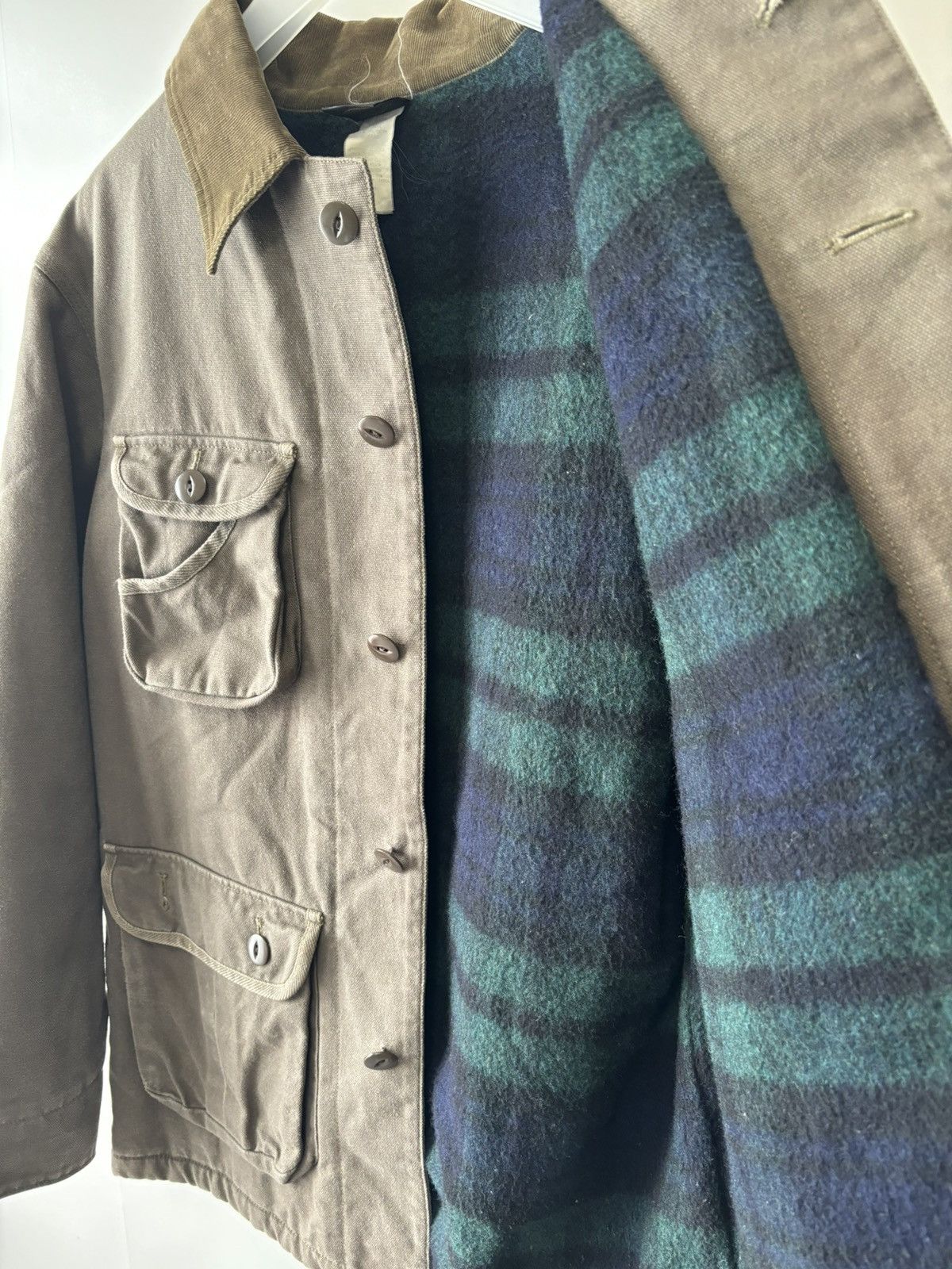 Vintage Vintage Canvas Hunting Chore Coat Jacket Size US M / EU 48-50 / 2 - 7 Thumbnail