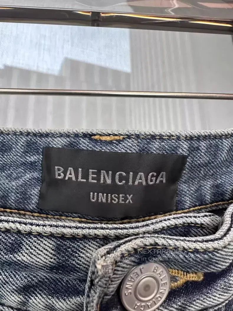 Balenciaga Balenciaga new blue hand. Size US 29 - 4 Thumbnail