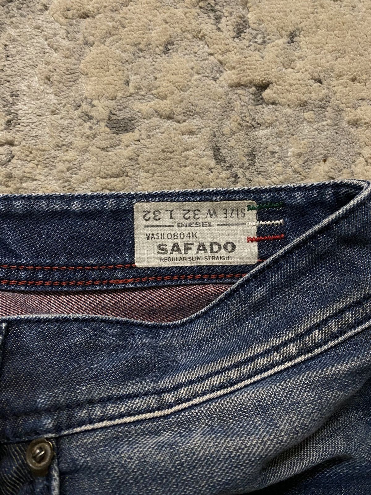 Diesel Diesel - AW12 Safado Denim Wash 0804K Size US 32 / EU 48 - 3 Thumbnail