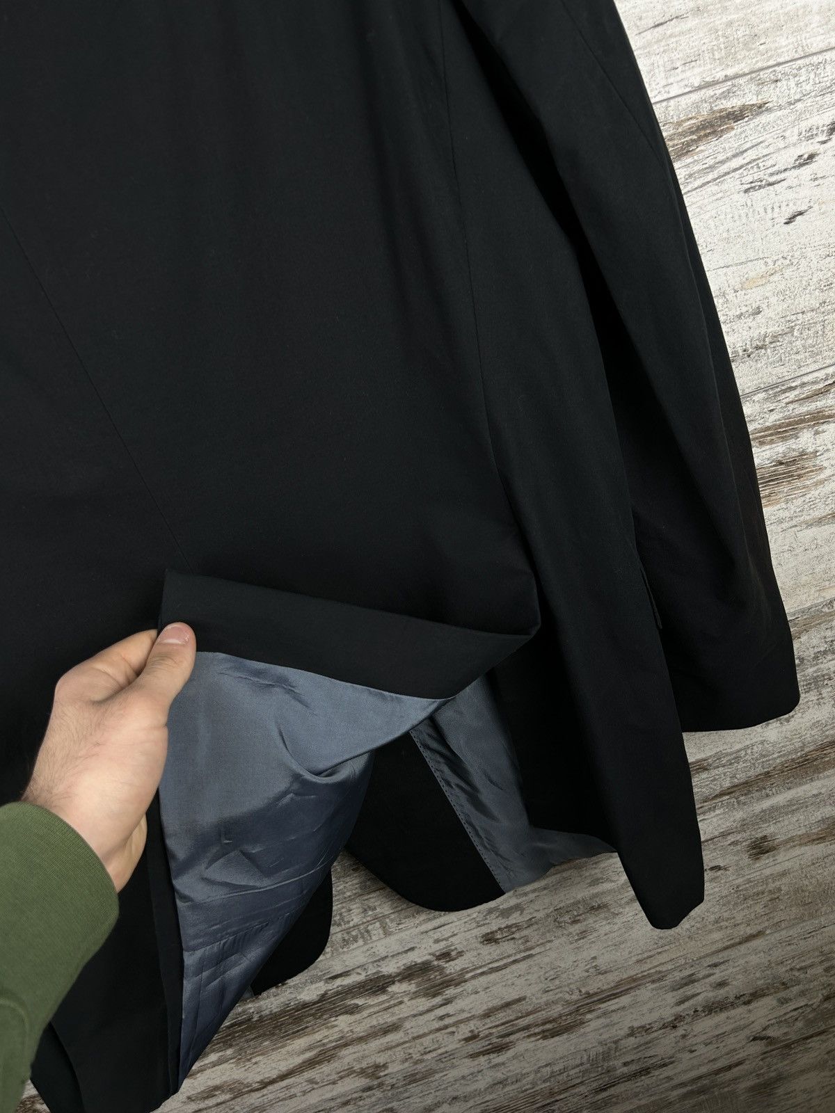 Hugo Boss Mens Vintage Hugo Boss blazer size XL black jacket rare Size 46S - 8 Thumbnail