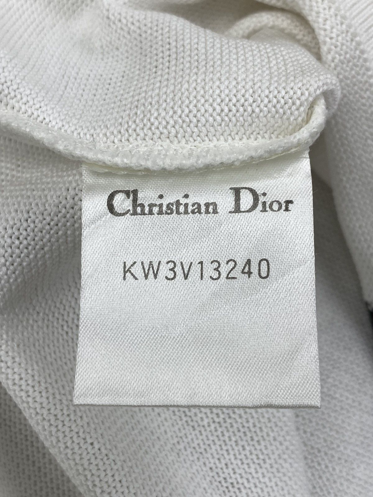 Christian Dior Monsieur × Dior Vintage CHRISTIAN DIOR Parallelograms Geometric Knit Shirt Size M / US 6-8 / IT 42-44 - 11 Thumbnail
