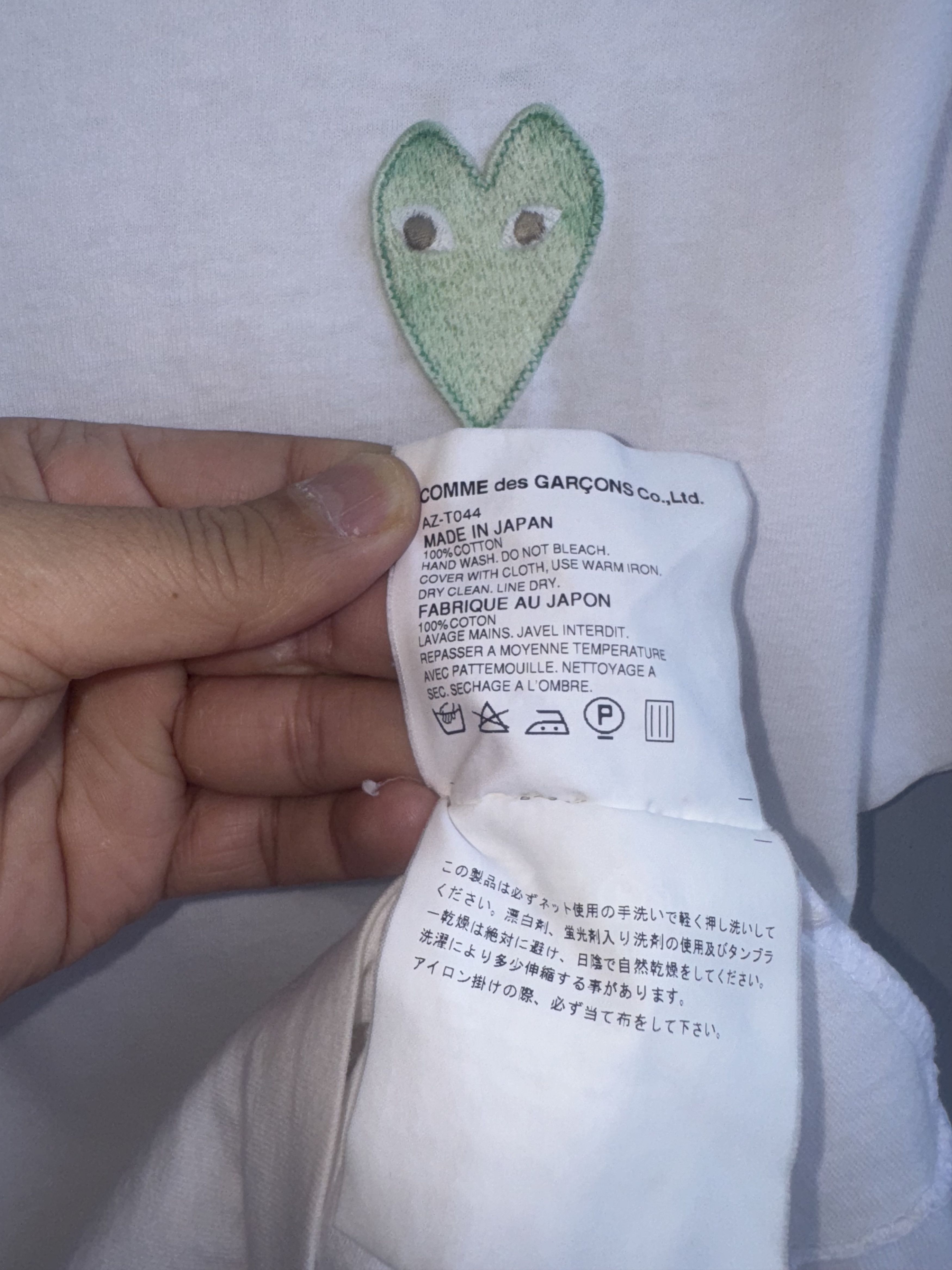 Comme des Garcons PLAY Comme Des Garcons Play Vintage Shirt Size S / US 4 / IT 40 - 4 Thumbnail