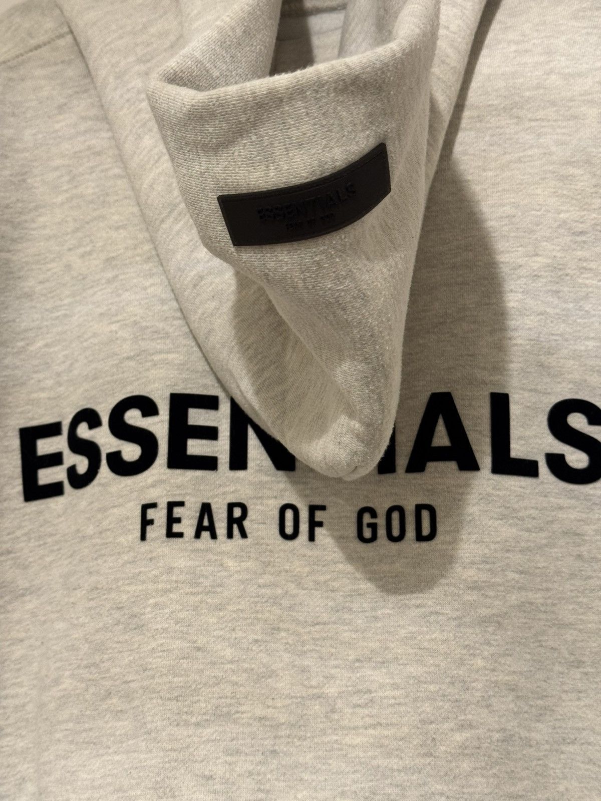 Fear of God Fear of God Essentials Relaxed Hoodie Light Oatmeal SZ Sm🔥 Size US S / EU 44-46 / 1 - 3 Thumbnail