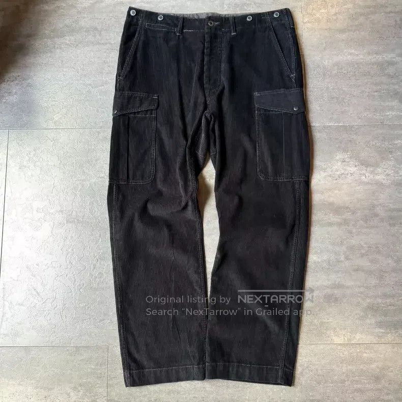 RRL Ralph Lauren RRL Ralph Lauren Black corduroy work pants, vintage classi Size US 32 / EU 48 - 1 Thumbnail