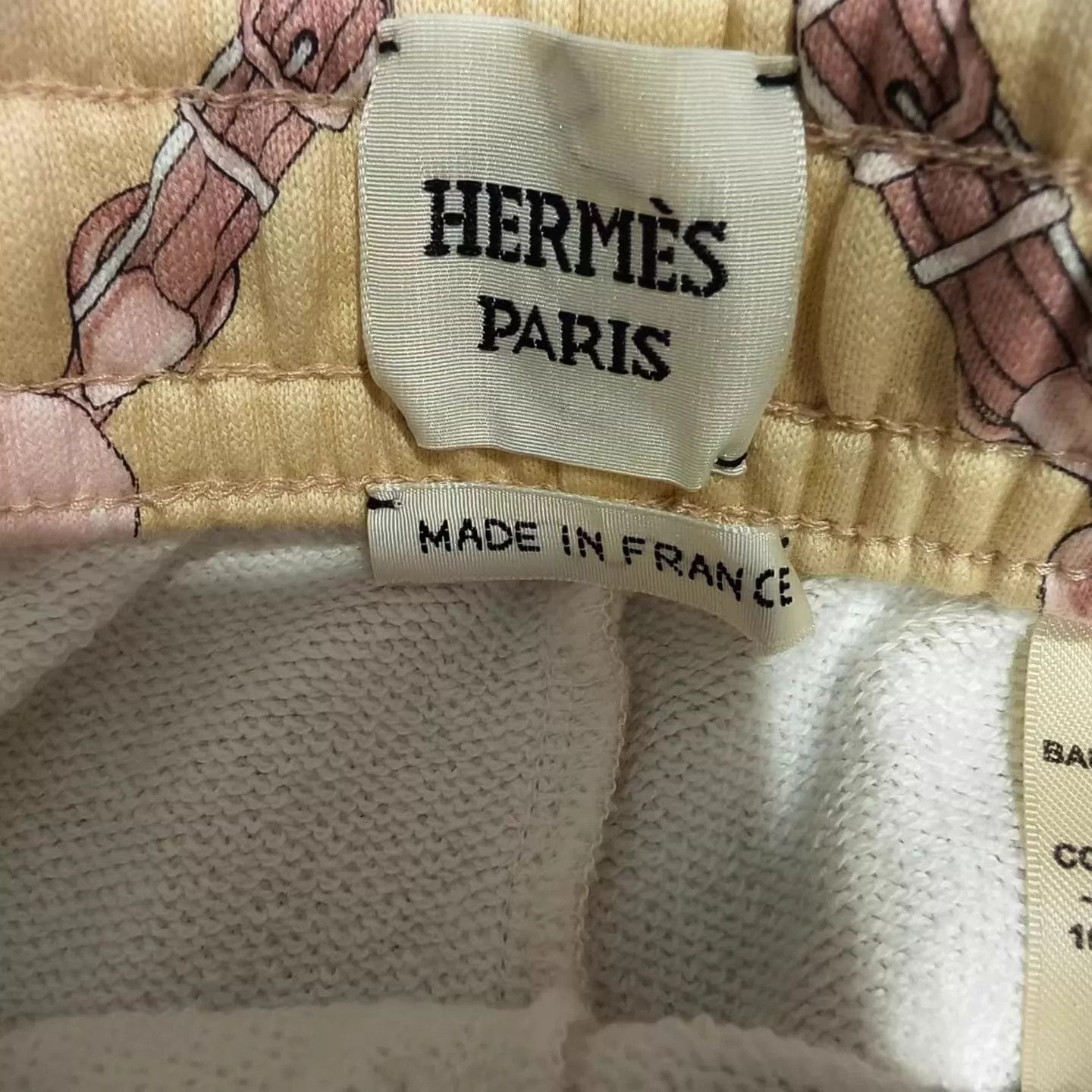 Hermes HERMES diamond all over print sweatpants 34 99 Size 25" / US 0 / IT 36 - 5 Thumbnail