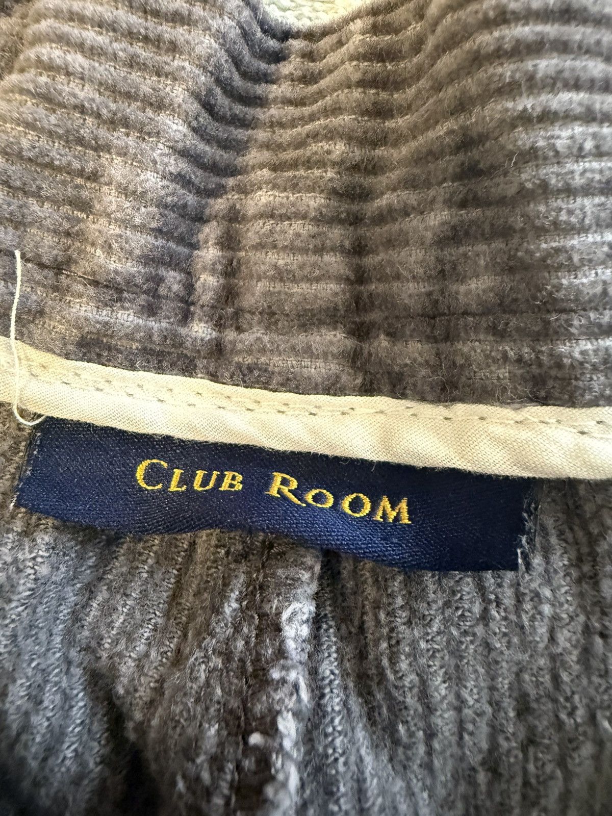 Club Room × Other × Vintage Gray Club Room Corduroy Pants Size US 30 / EU 46 - 4 Thumbnail