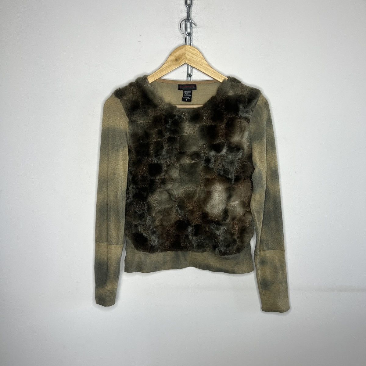 Custo Barcelona Women’s Custo Barcelona avant gard fur long sleeve Size M / US 6-8 / IT 42-44 - 1 Thumbnail