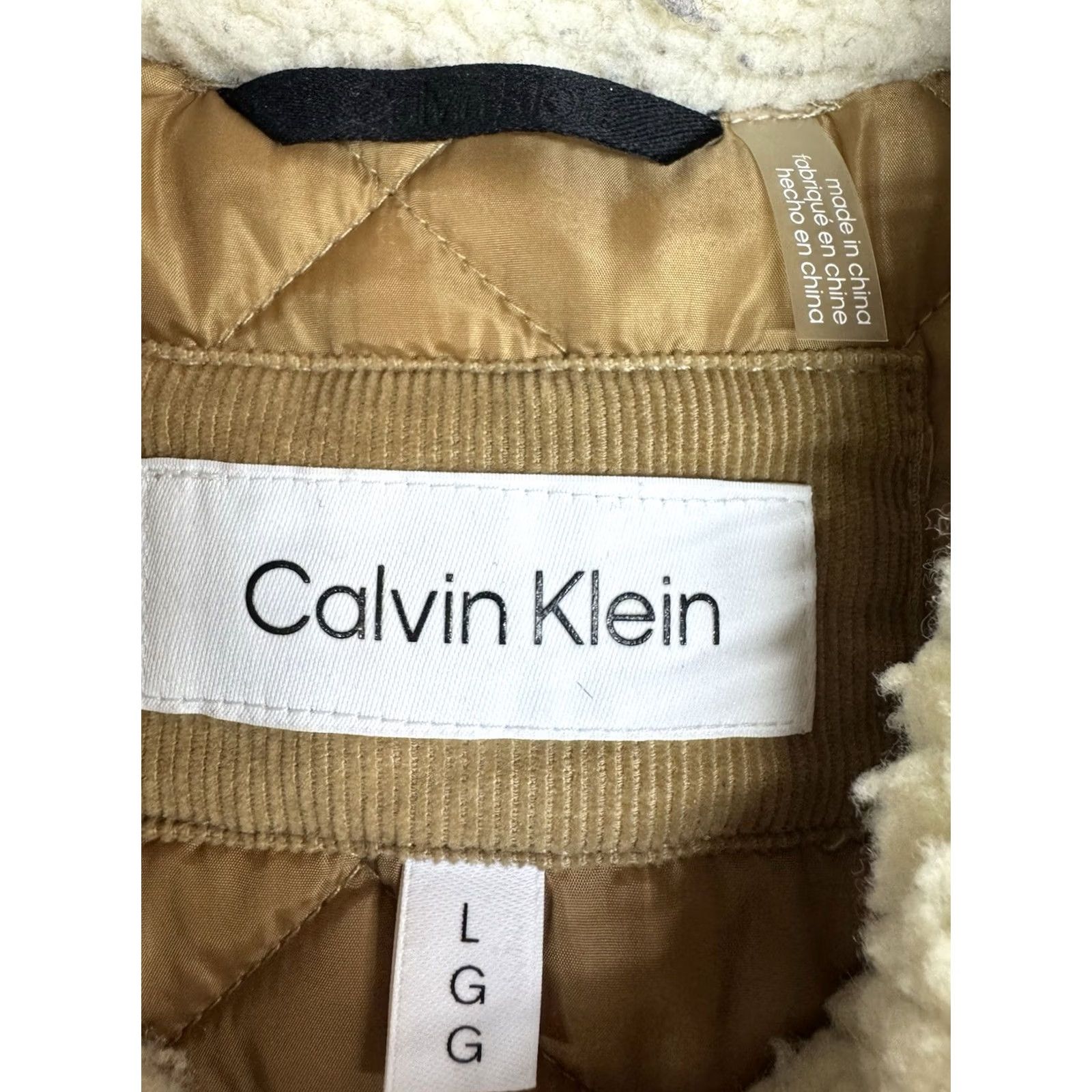 Calvin Klein Calvin Klein Jacket Corduroy Trucker Bomber L Brown Men Size US L / EU 52-54 / 3 - 2 Thumbnail