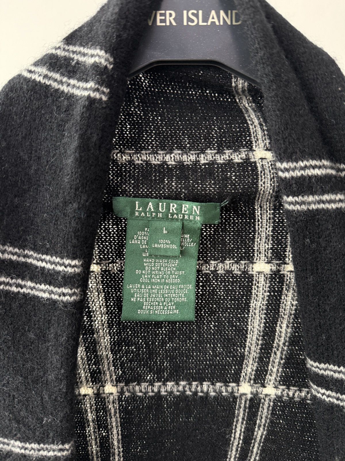 Ralph Lauren Vintage Lauren Ralph Lauren Women Plaid Open Front Cardigan Size L / US 10 / IT 46 - 8 Thumbnail