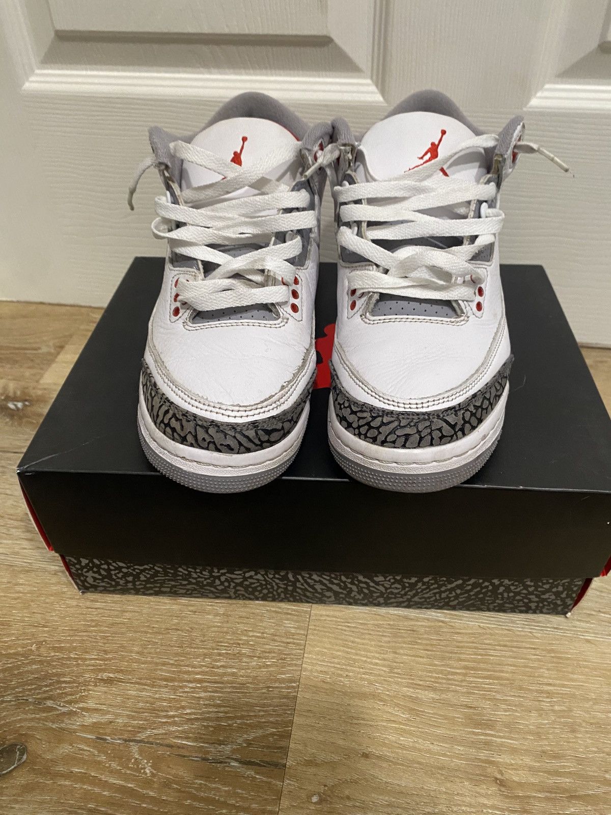 Jordan Brand × Nike Jordan 3 Fire red retro 2022 Size 7 Size US 7 / EU 40 - 4 Thumbnail