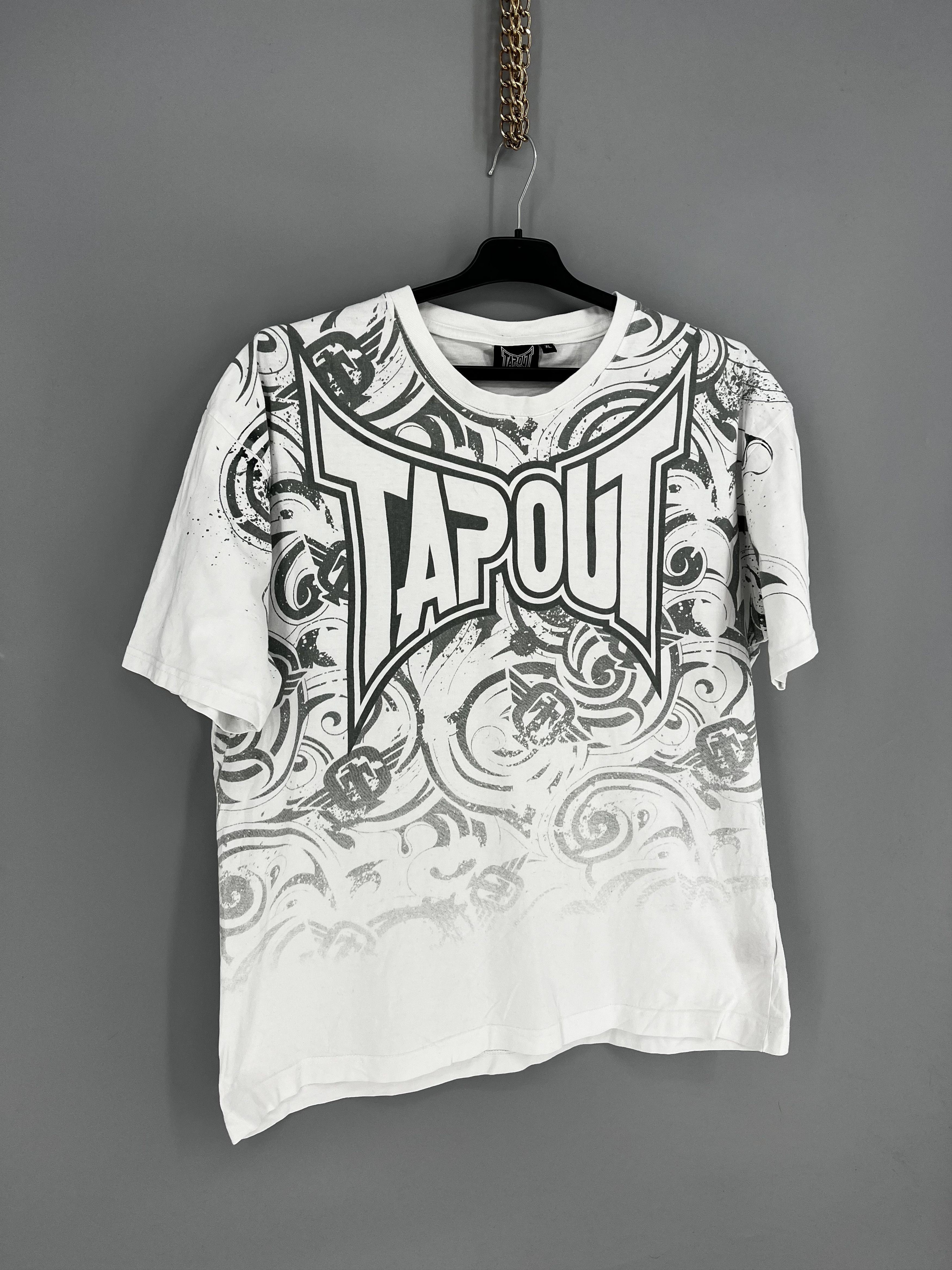 Affliction Vintage Y2K Tapout T shirt Wrestling Tribal Spellout Logo Size US XL / EU 56 / 4 - 2 Thumbnail