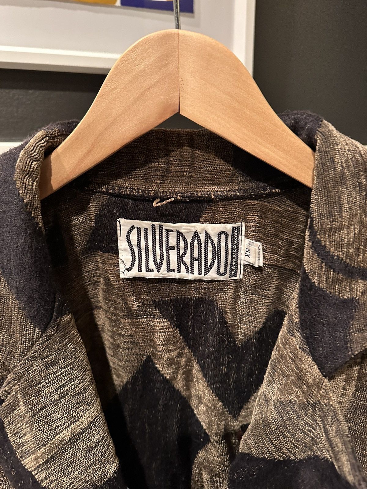 Vintage Vintage Silverado Tapestry Cropped Blazer Jacket Size XS / US 0-2 / IT 36-38 - 2 Thumbnail