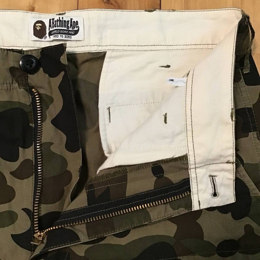 Bape BAPE Cargo shorts 1st camo green a bathing ape NIGO ★size M Size US 32 / EU 48 - 8 Thumbnail