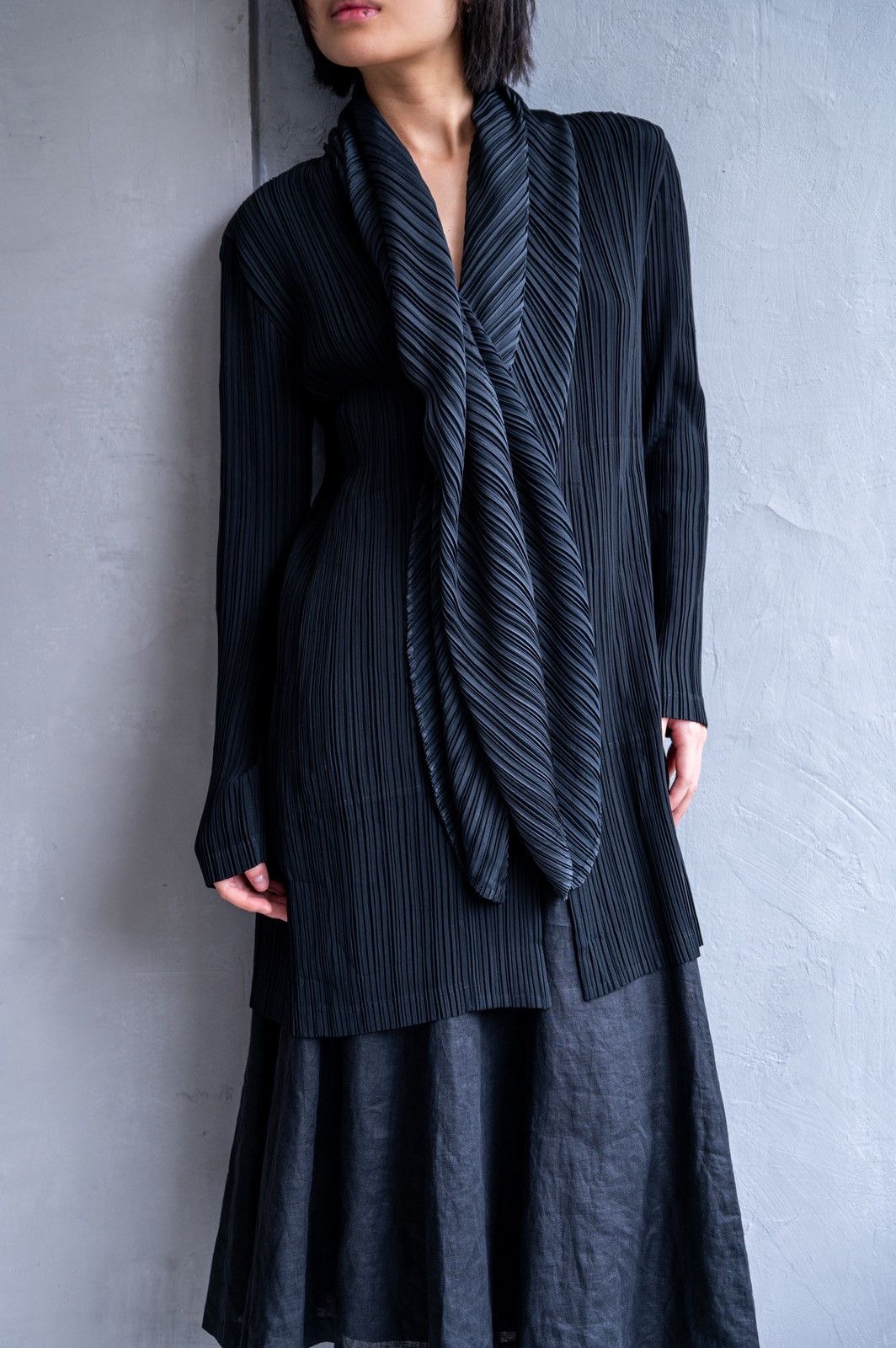 Issey Miyake Issey Miyake FW12 pleated deconstructed mid-coat Size M / US 6-8 / IT 42-44 - 5 Thumbnail