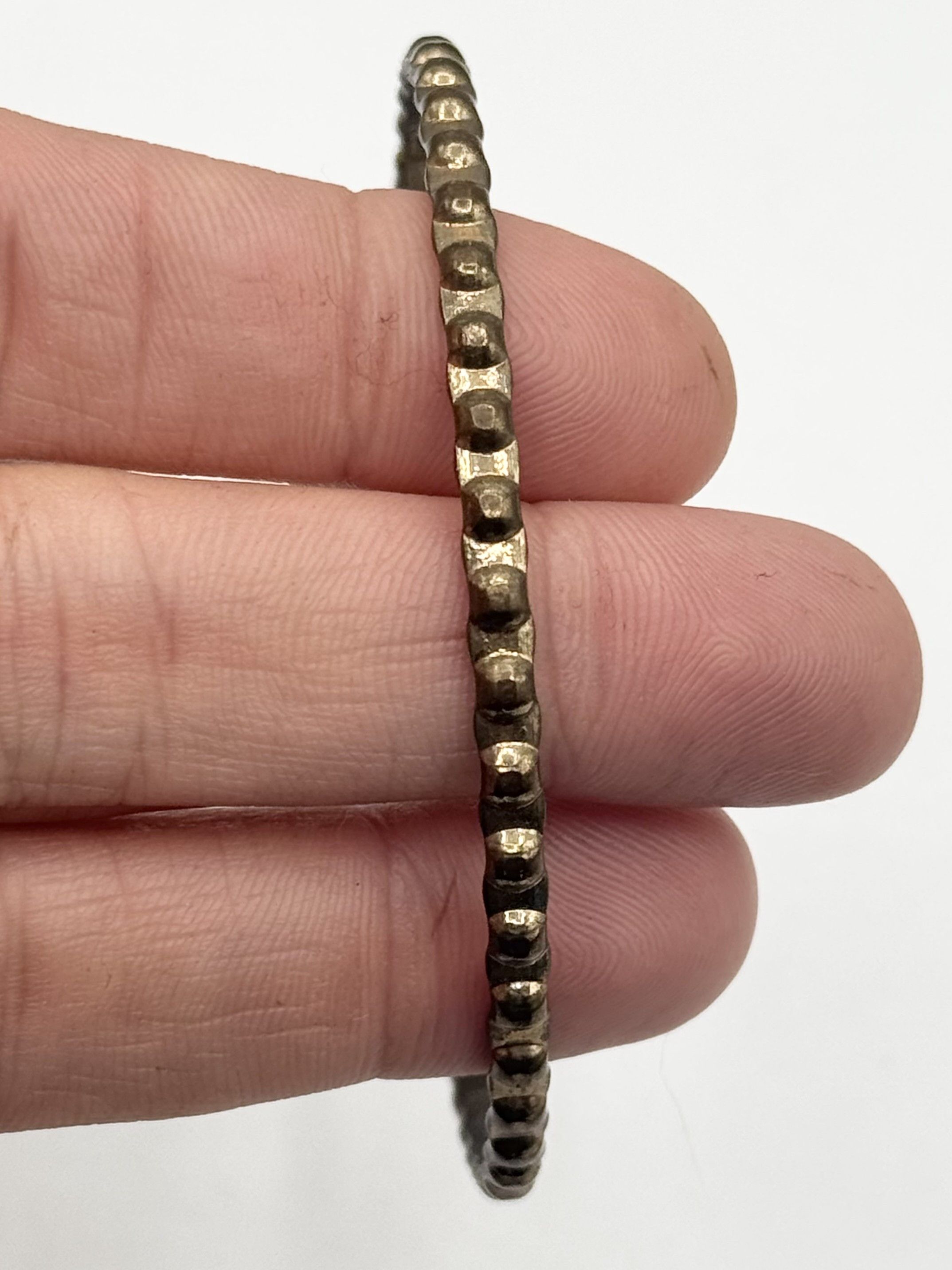 Vintage Vintage Brass Twisted Bangle Bracelet Size ONE SIZE - 2 Thumbnail