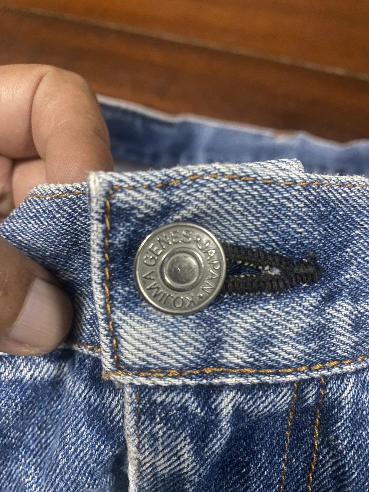 KOJIMA GENES Vintage Japan Kojima genes mud wash distressed non selvedge Size US 32 / EU 48 - 17 Thumbnail