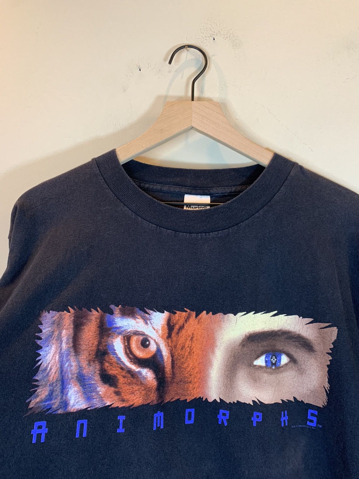Vintage *RARE* Vintage 90s Animorphs Book TV Series Scholastic Shirt Size US L / EU 52-54 / 3 - 3 Thumbnail